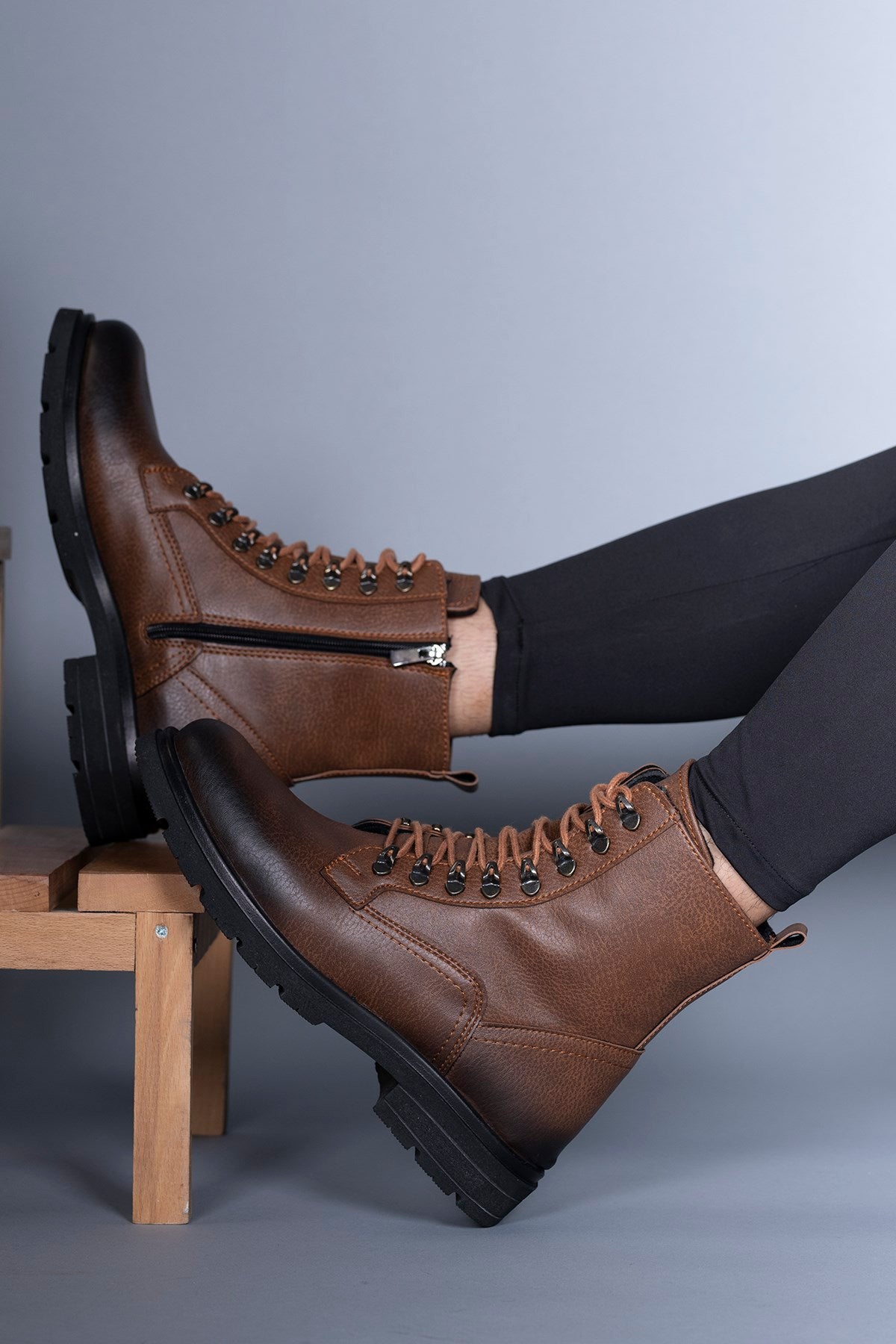 Riccon Erkek Fermuarlı Bot 0012726