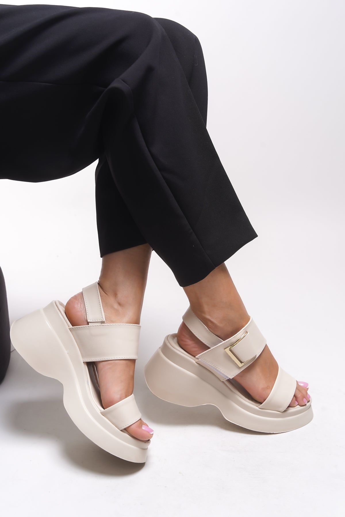 Riccon Gablynthi Kadın Sandalet 0012907