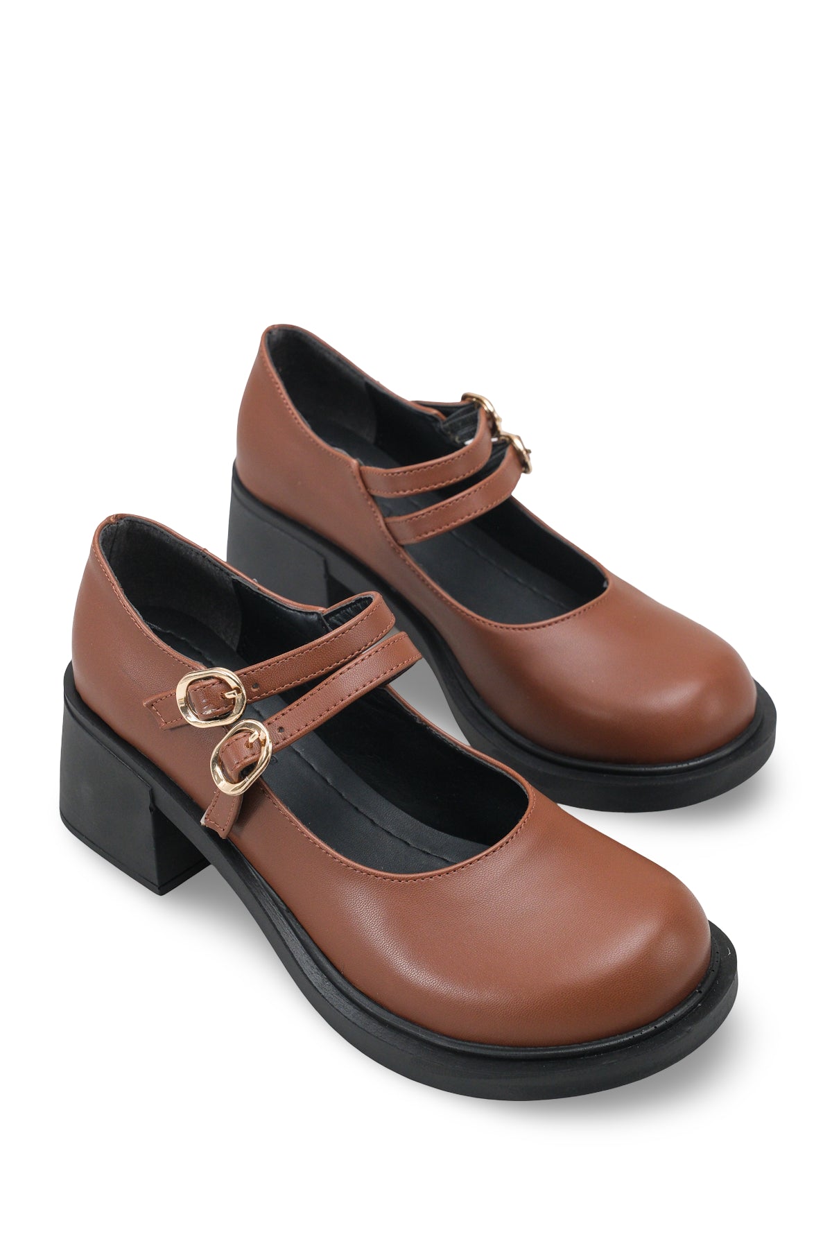Riccon Merlyrra Kadın Loafer 0012502 Kahverengi Cilt