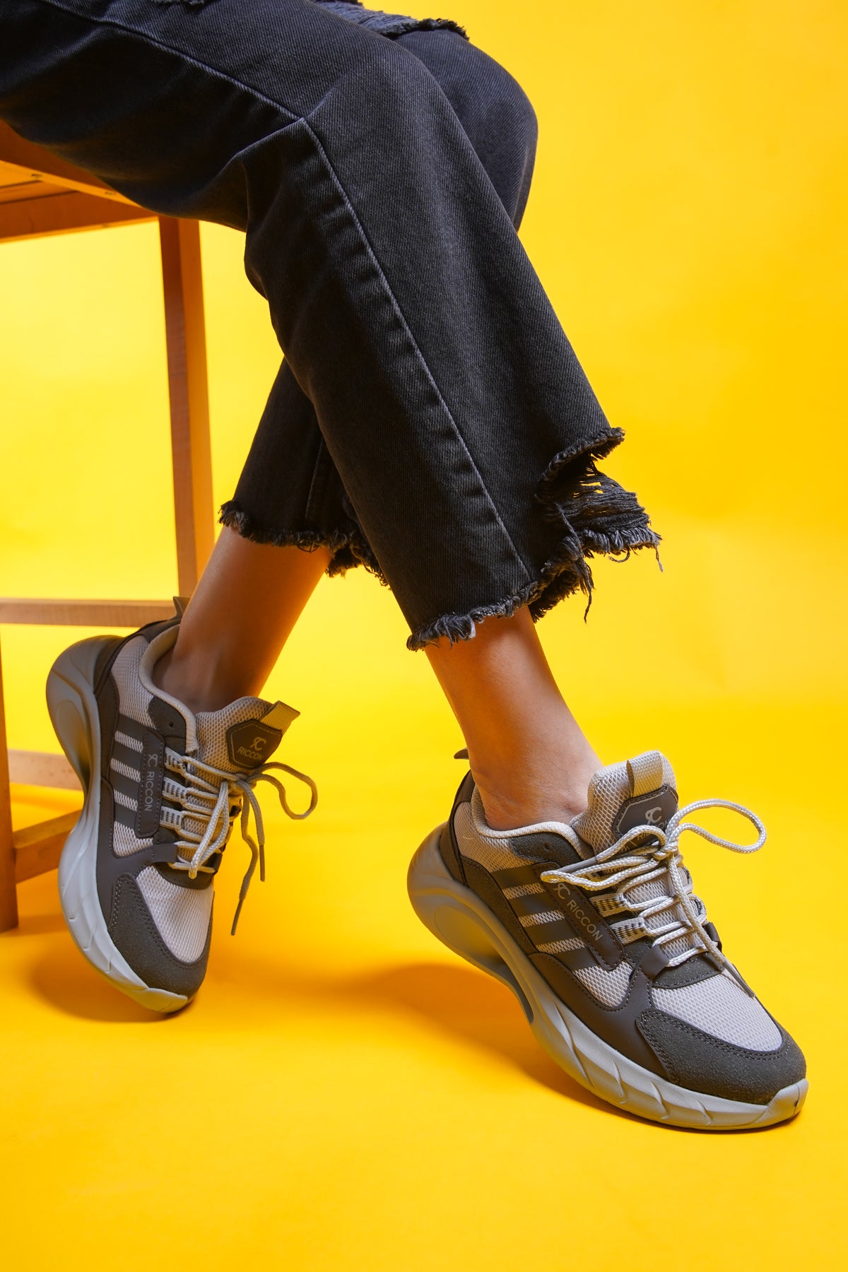 Riccon Torrine Unisex Sneaker 001293 Füme