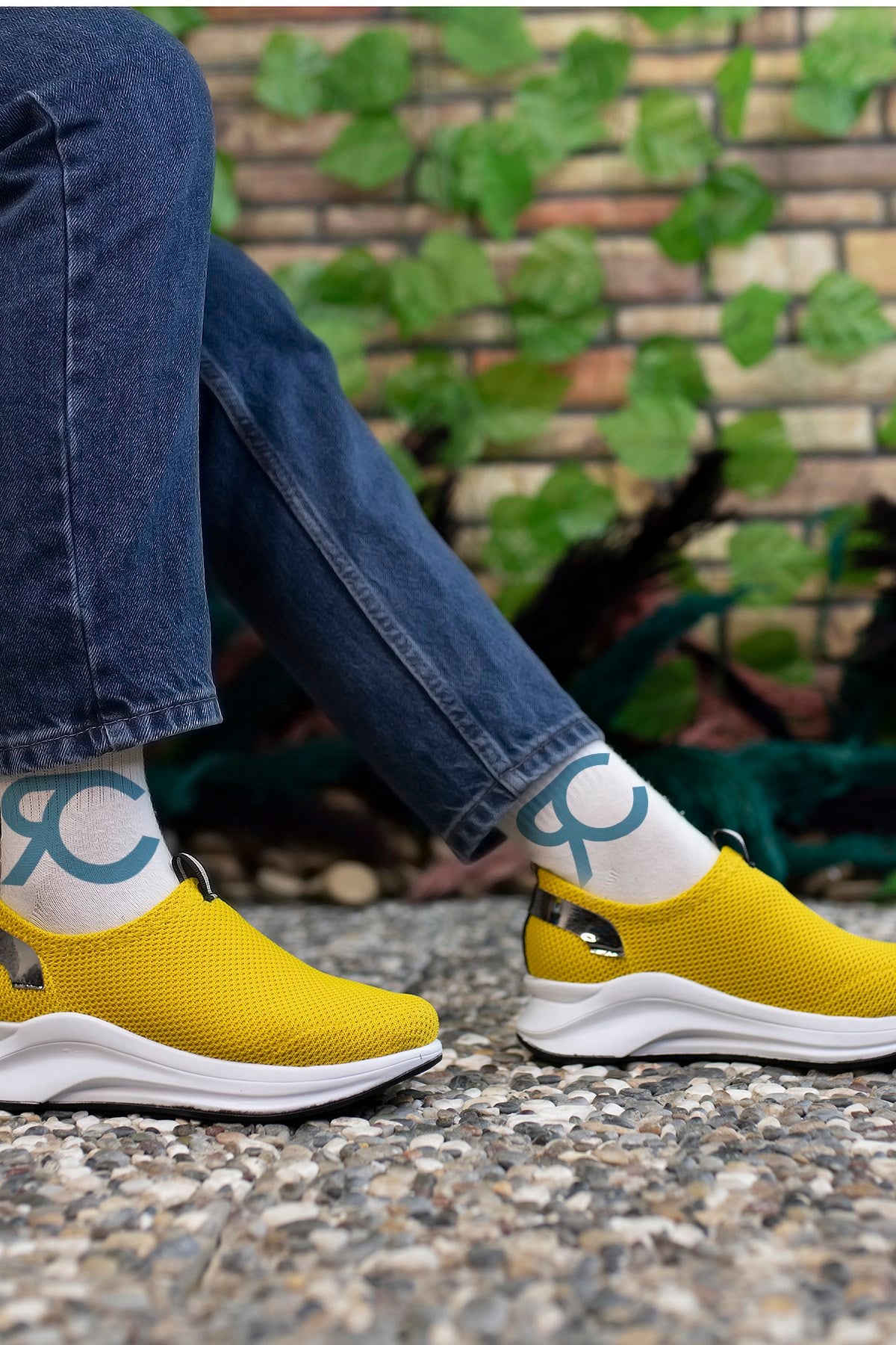 Riccon Kadın Sneaker 00121805 Hardal