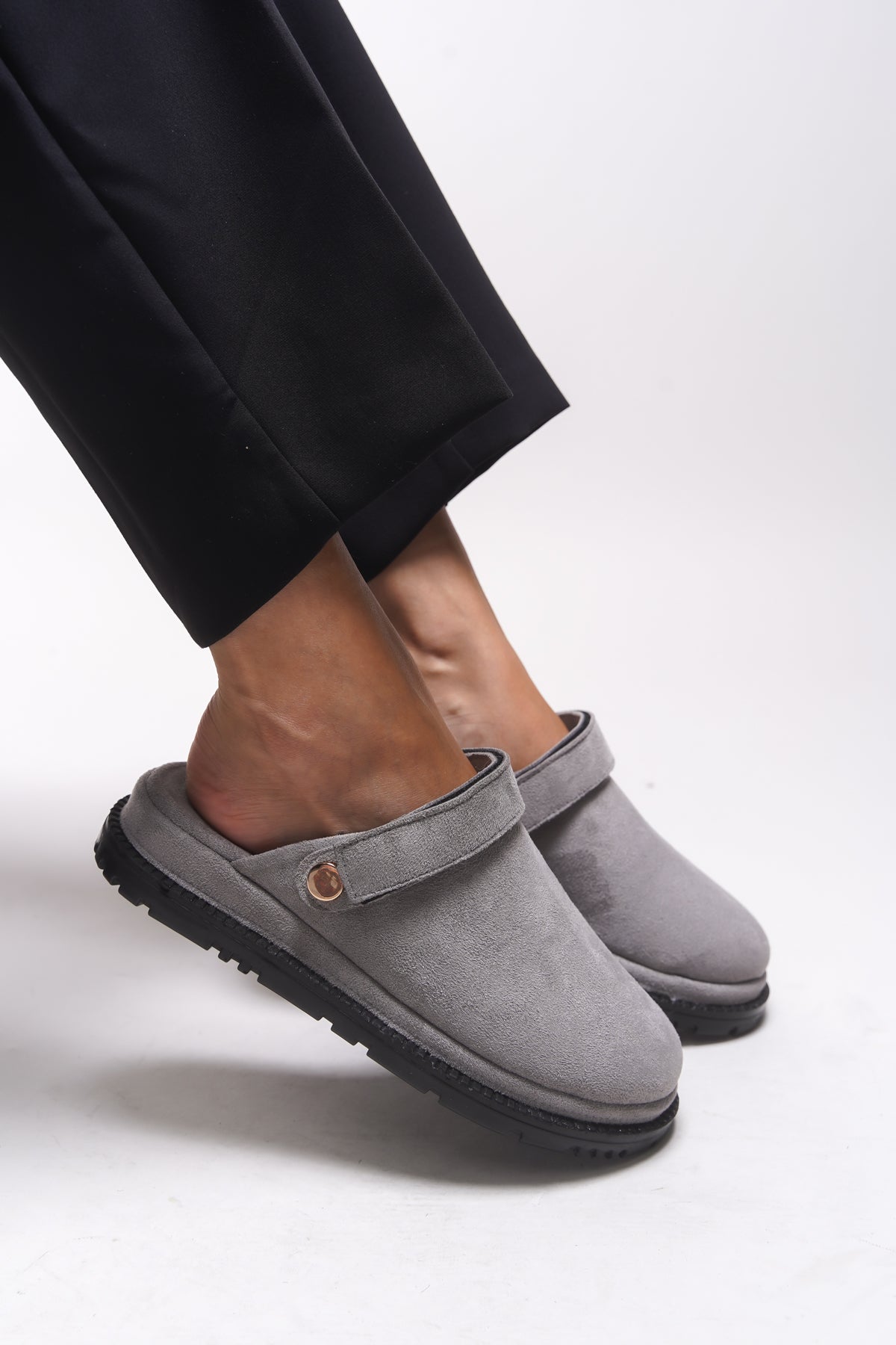 Riccon Everqinor İçi Kürklü Kadın Terlik 0012999