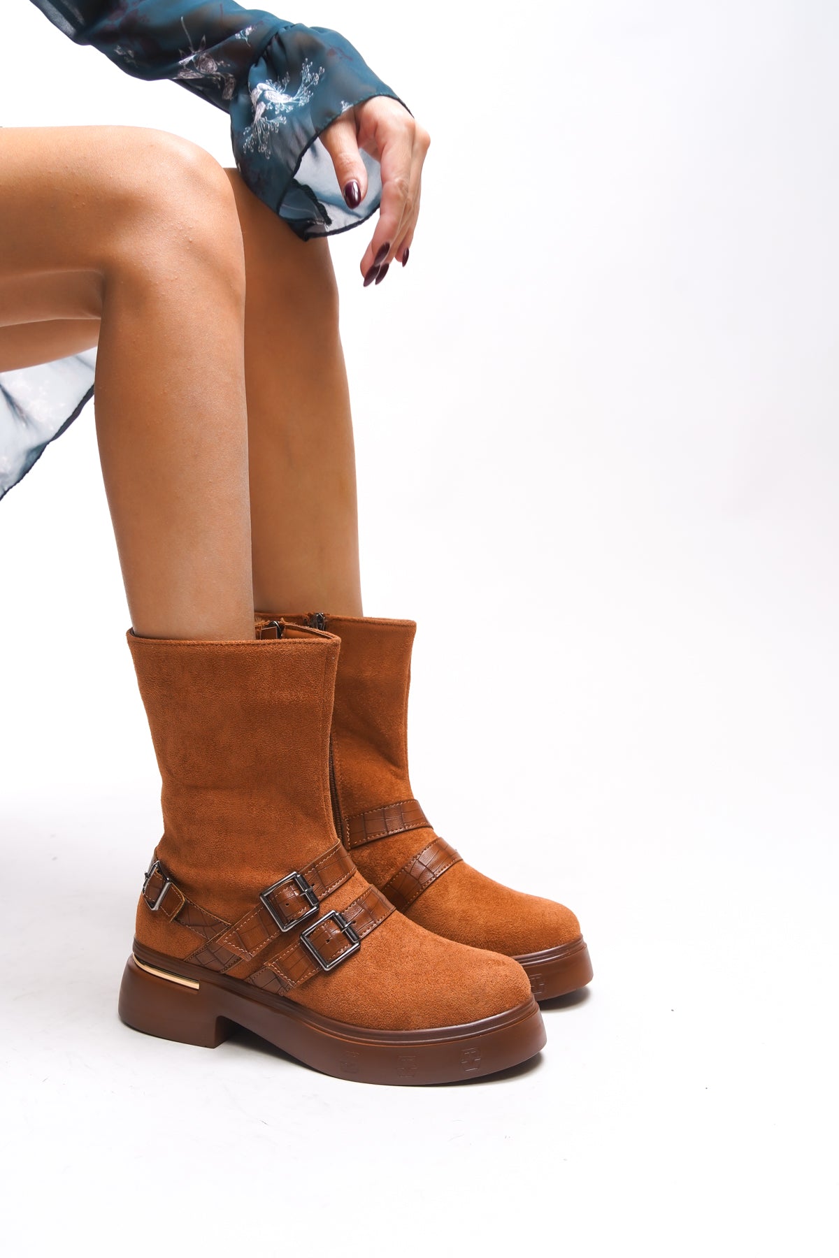 Riccon Elgikh Kadın Toka Detaylı Bot 00123315