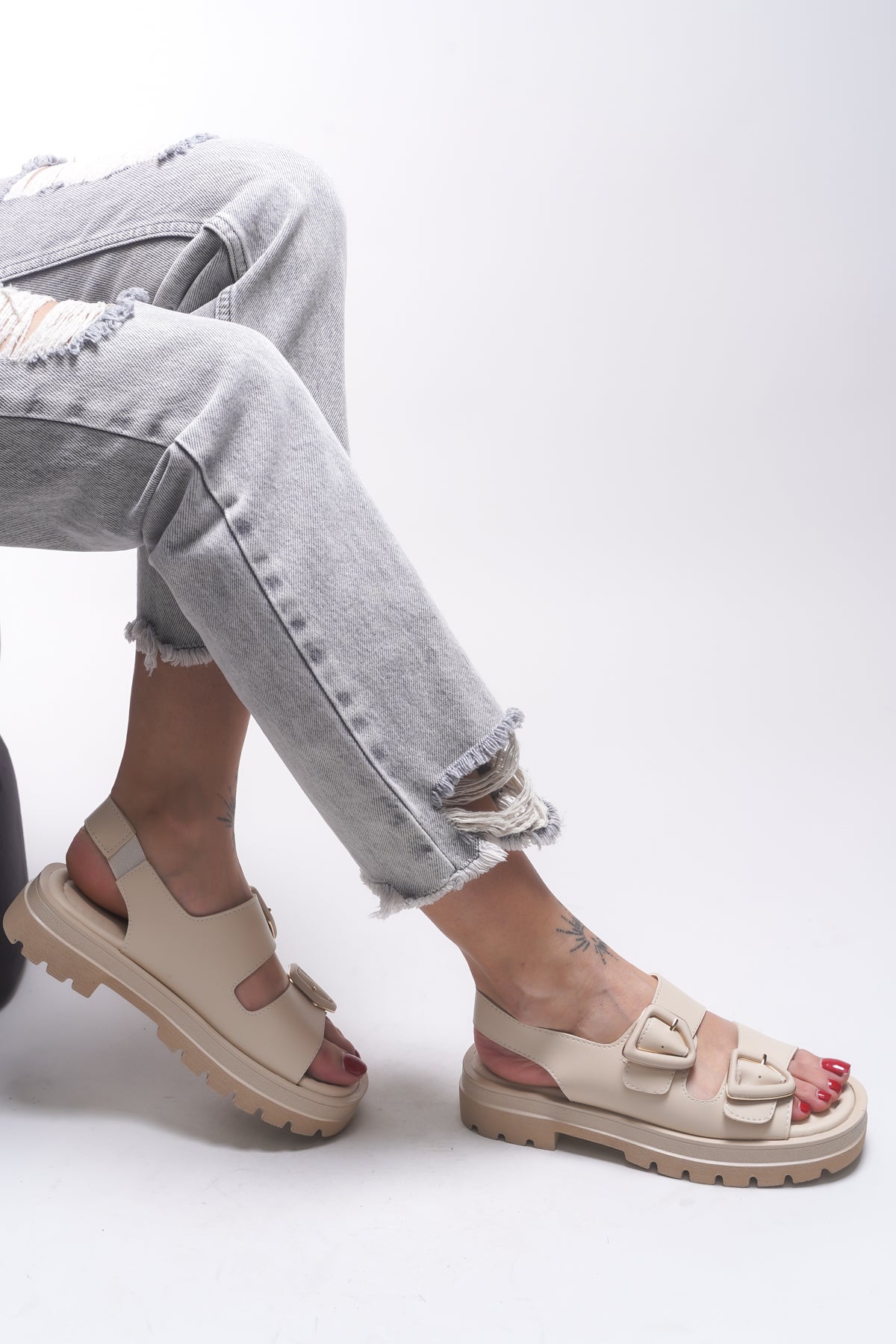 Riccon Heillarue Kadın Sandalet 0012772