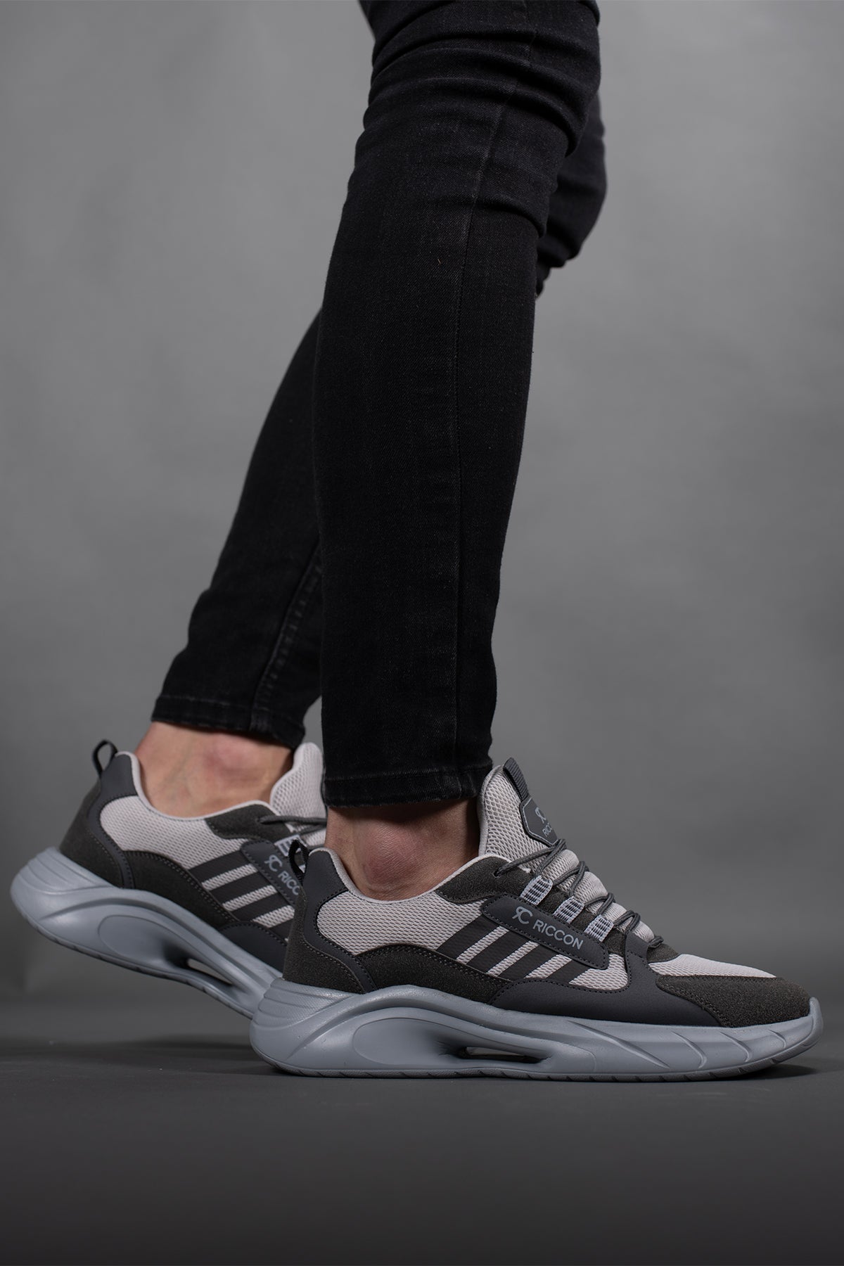 Riccon Torrine Unisex Sneaker 001293 Füme