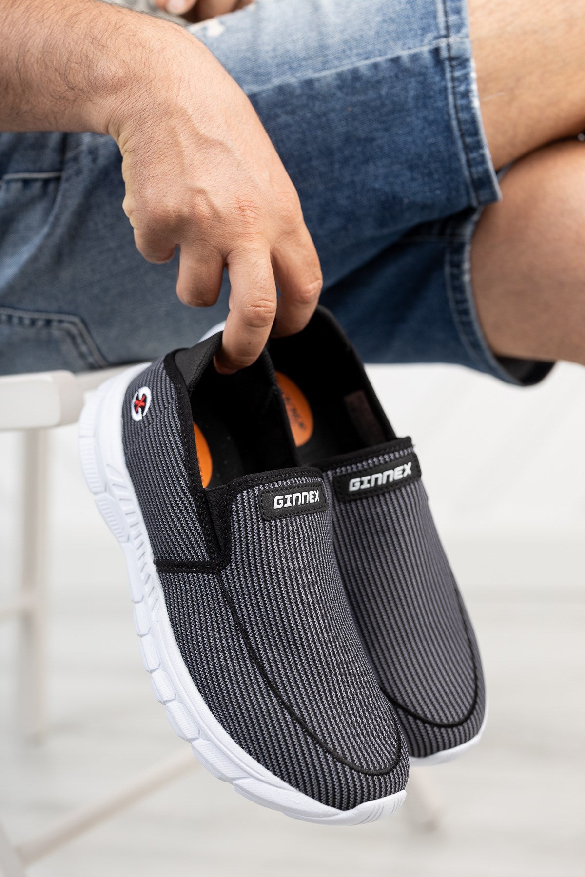Riccon Unisex Sneaker 001204 Füme Beyaz
