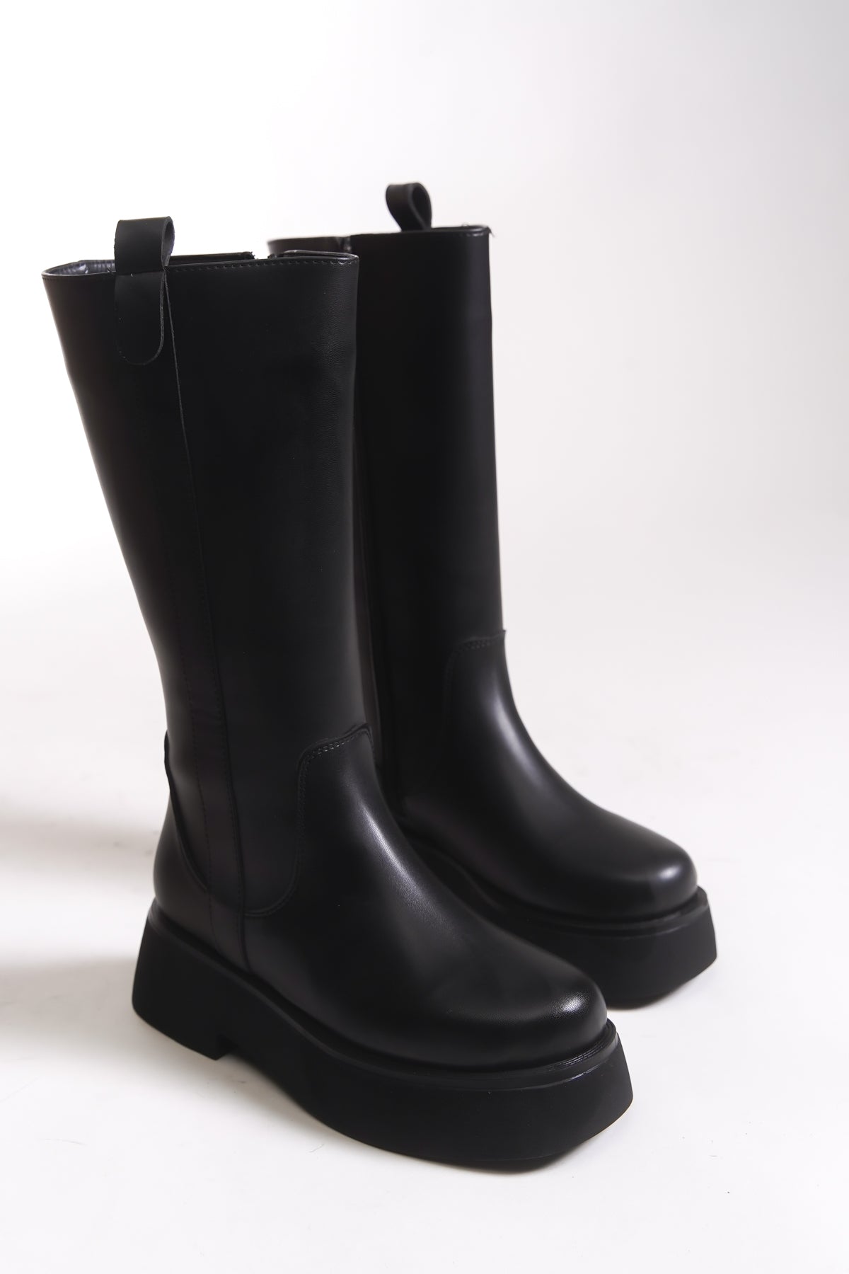 Riccon Hegethyl Kadın Çizme 00123004 Siyah Cilt