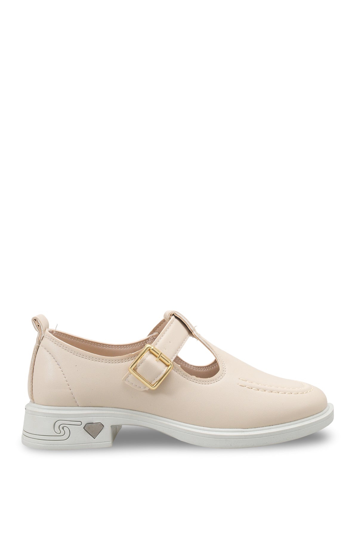 Riccon Kadın Loafer 0012350 Bej Cilt