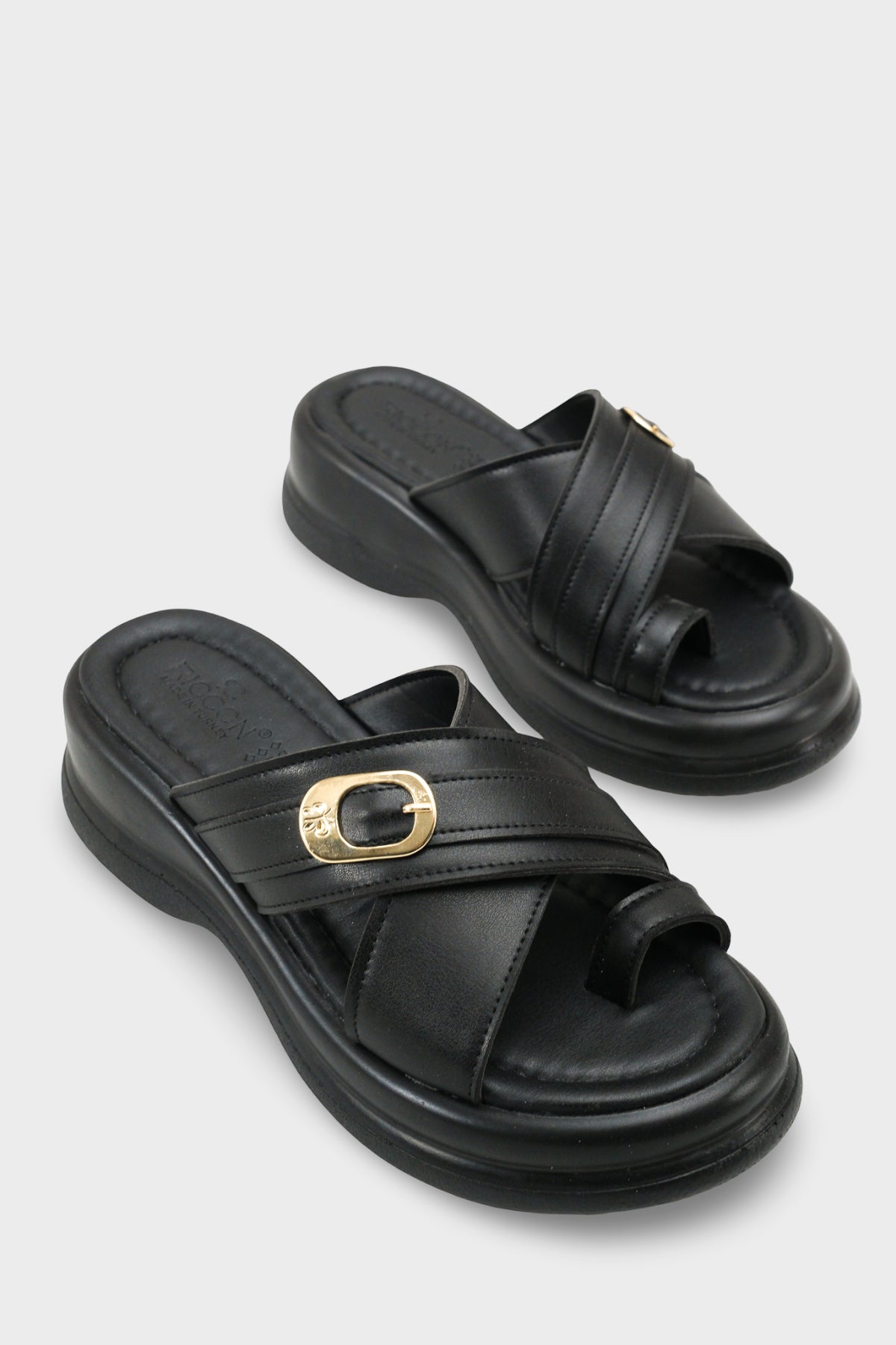 Riccon Kadın Parmak Arası Terlik 00121026 Siyah