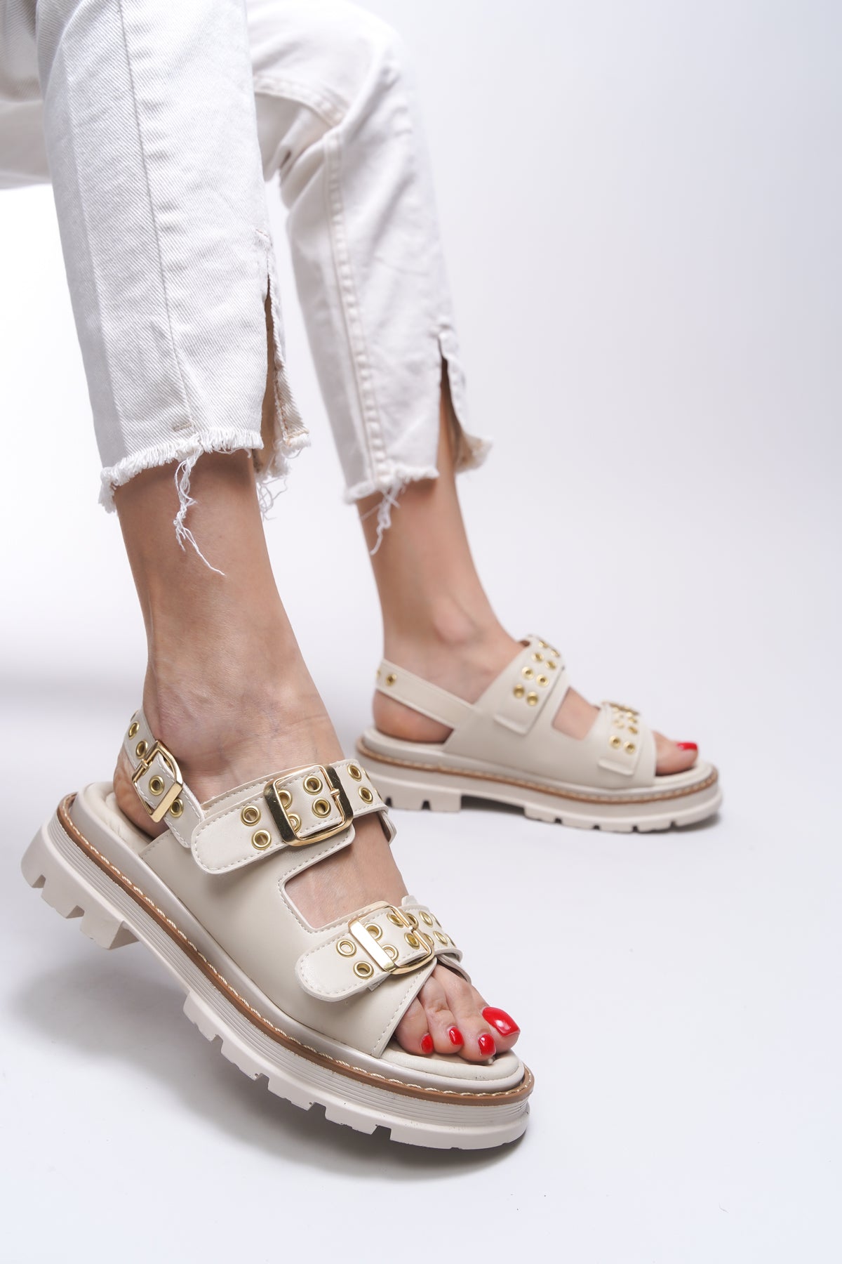 Riccon Ysalitia Kadın Sandalet 0012120