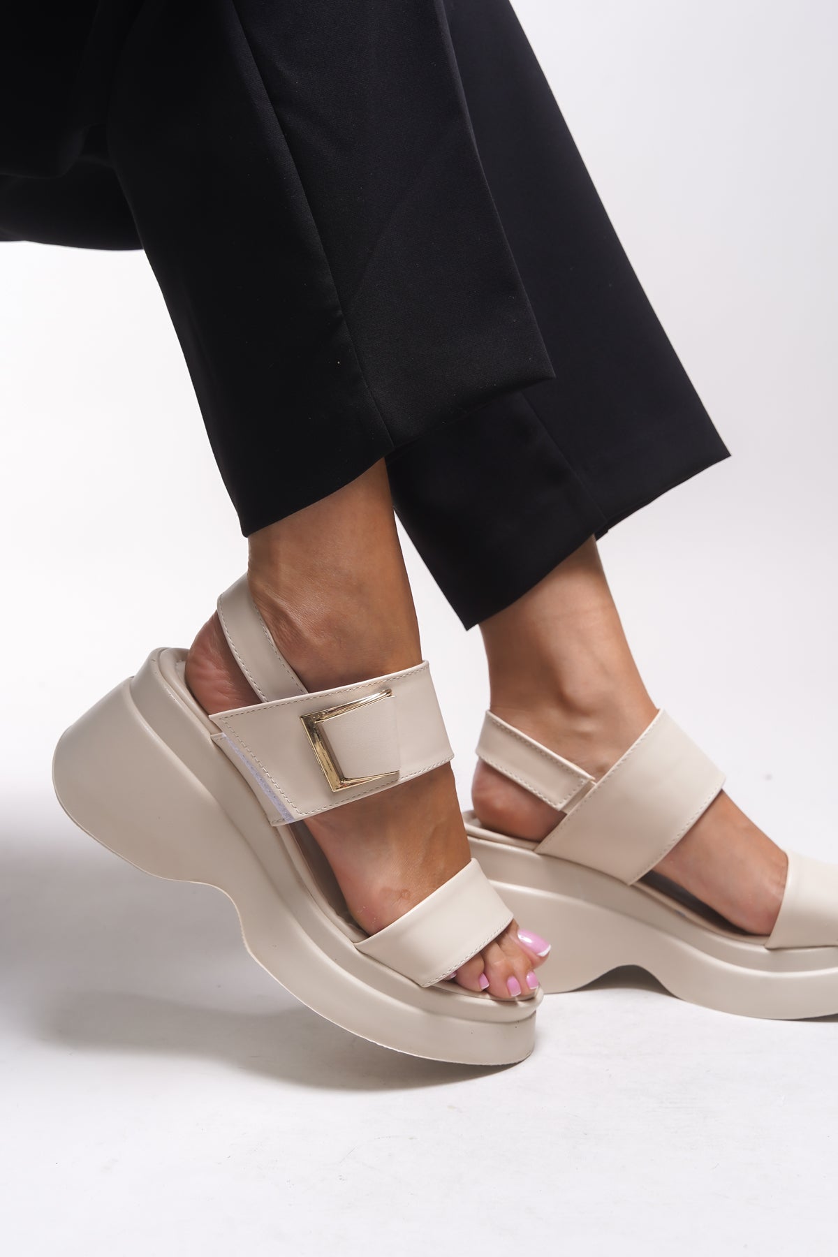 Riccon Gablynthi Kadın Sandalet 0012907