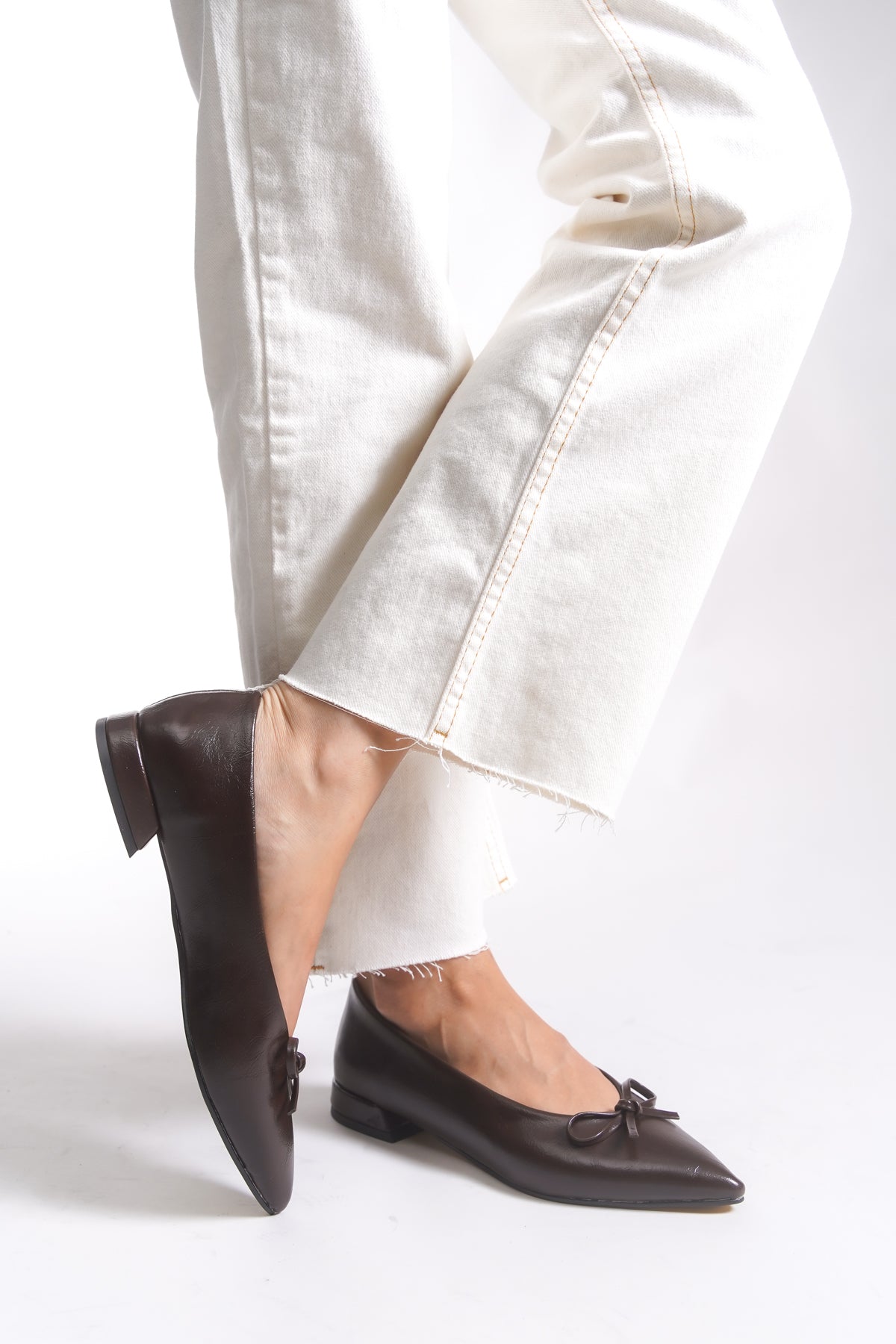 Riccon Kadın Sivri Burun Babet 0012502