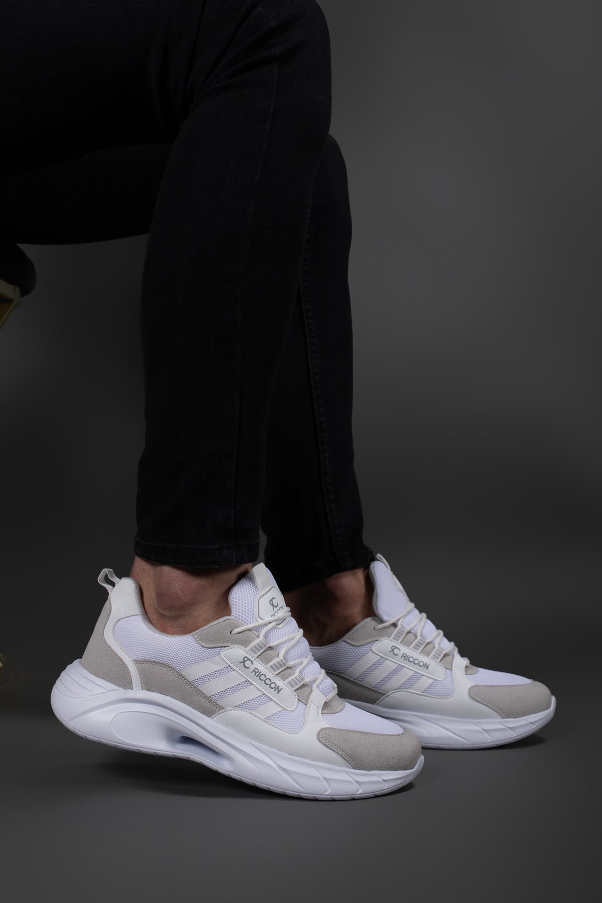 Riccon Torrine Unisex Sneaker 001293 Beyaz