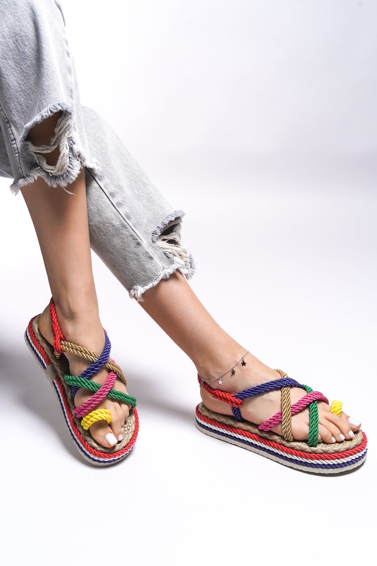 Riccon Edlivren Kadın Sandalet 0012101