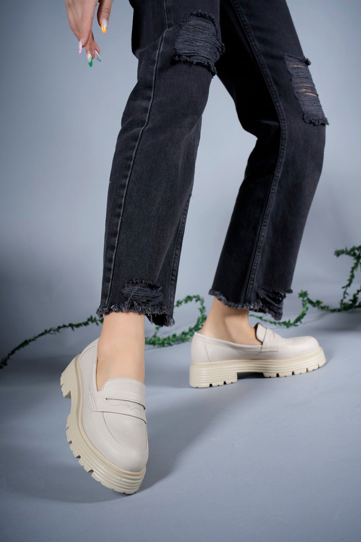 Riccon Kadın Günlük Loafer Ayakkabı 0012920