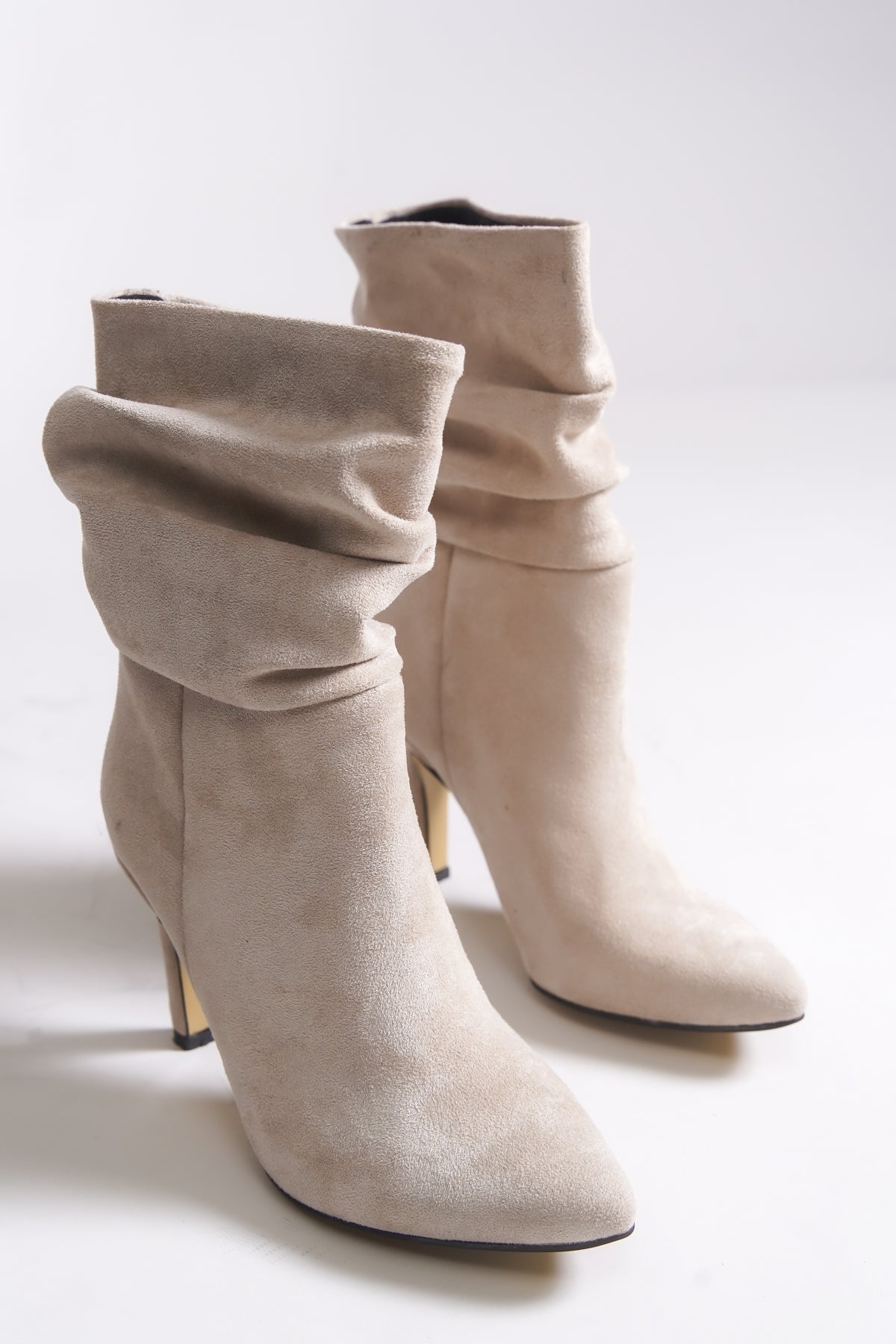 Riccon Lesxipha Kadın Körüklü Kısa Çizme 0012203