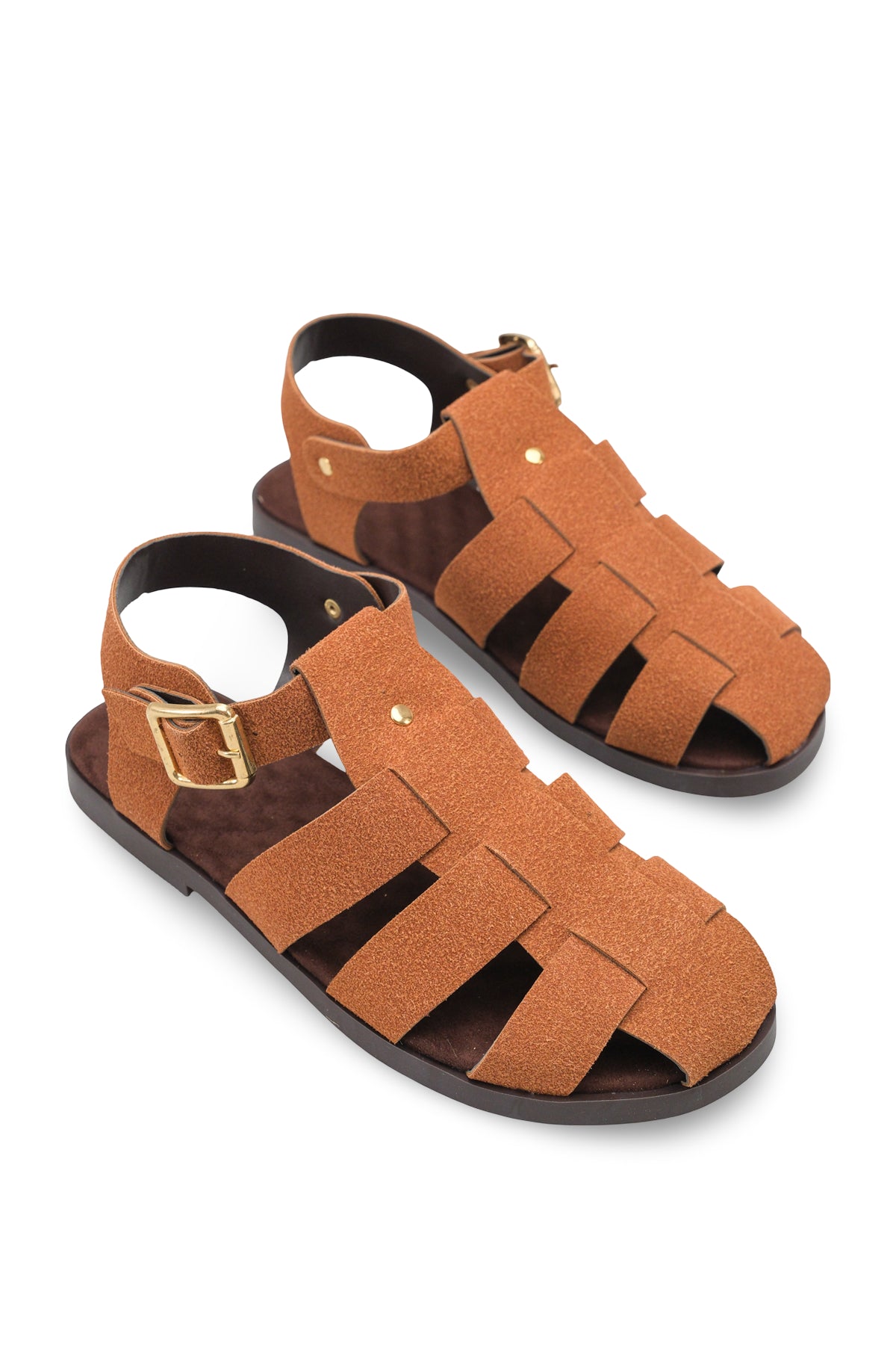 Riccon Kadın Sandalet 001211 Taba