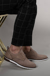 Riccon Erkek Casual Ayakkabı 0012206 Süet Vizon