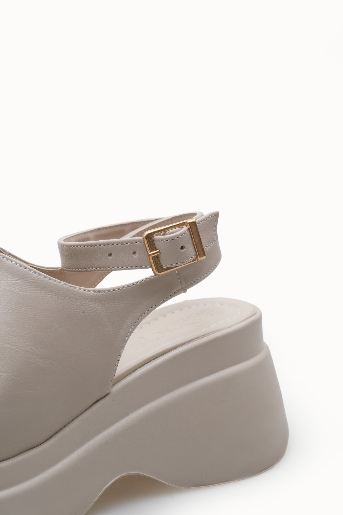 Riccon Kadın Sandalet 0012917 Bej