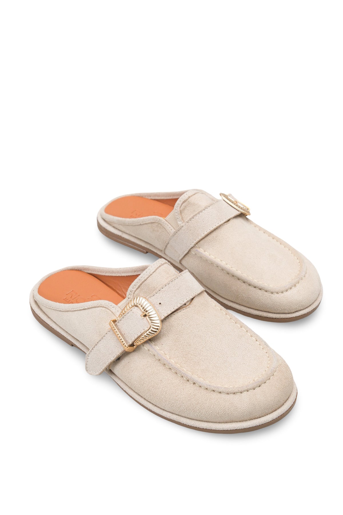 Riccon Kadın Terlik 001225 Bej Süet