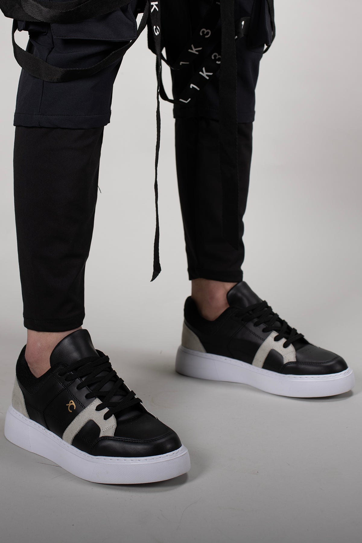 Riccon Njord Unisex Sneaker 00123500 Siyah Gri