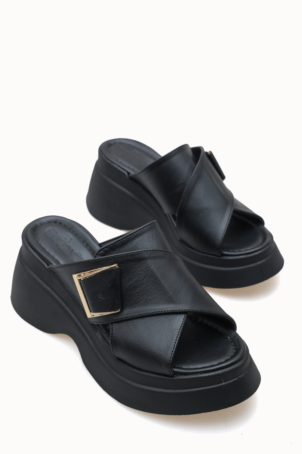 Riccon Kadın Terlik 0012915 Siyah