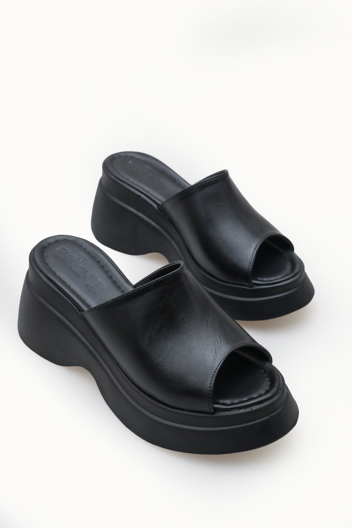 Riccon Kadın Terlik 0012905 Siyah