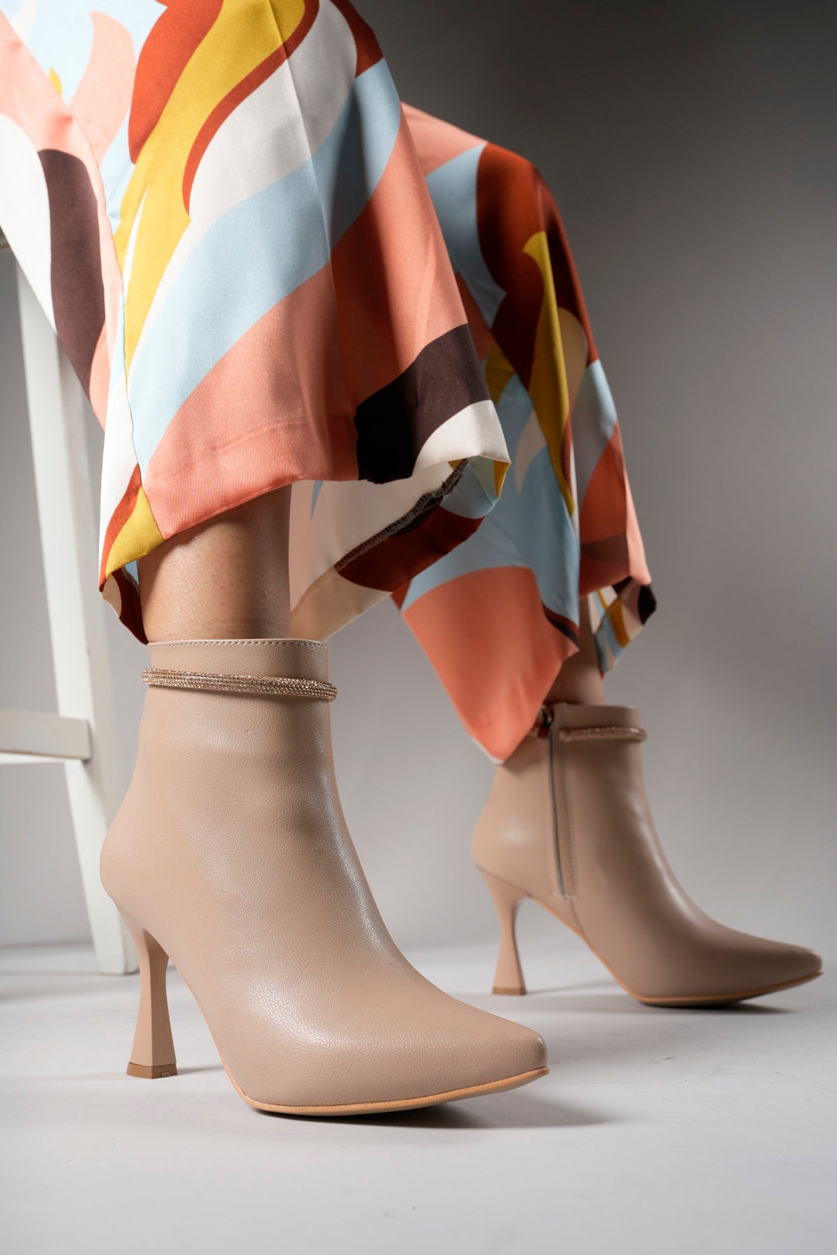 Riccon Uknieth Kadın Topuklu Bot 00128504