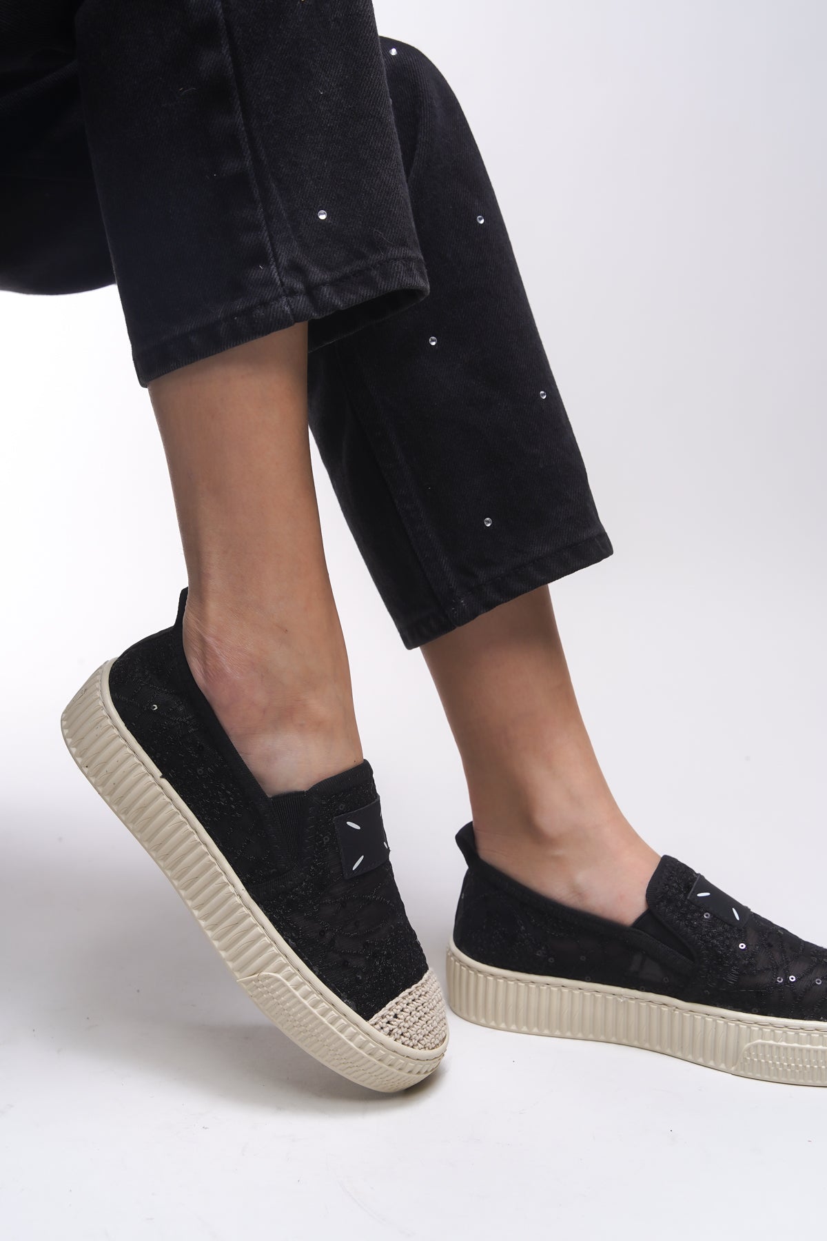Riccon Eveheira Kadın Sneaker 001200902 Siyah