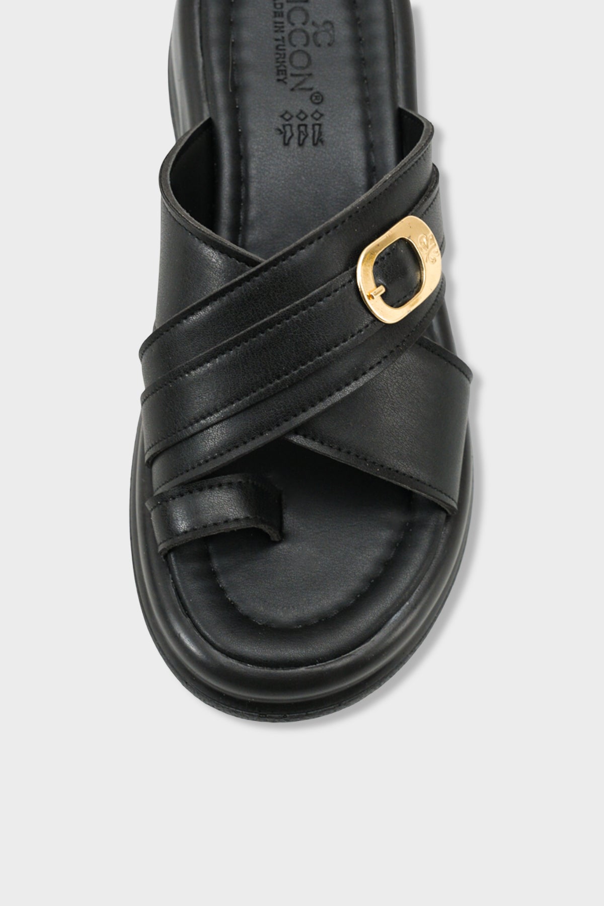 Riccon Kadın Parmak Arası Terlik 00121026 Siyah