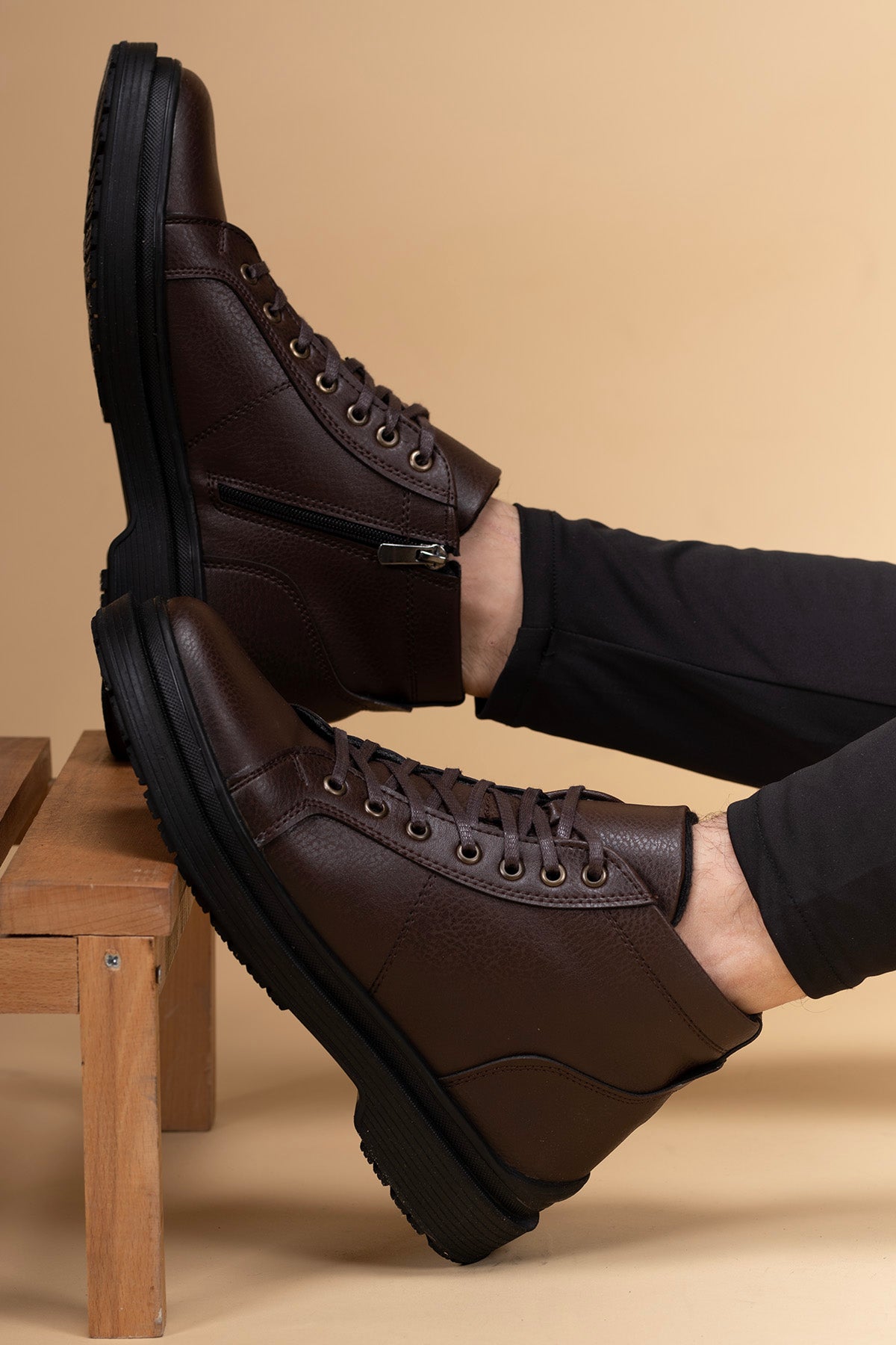 Riccon Unisex Fermuarlı Bot 0012572