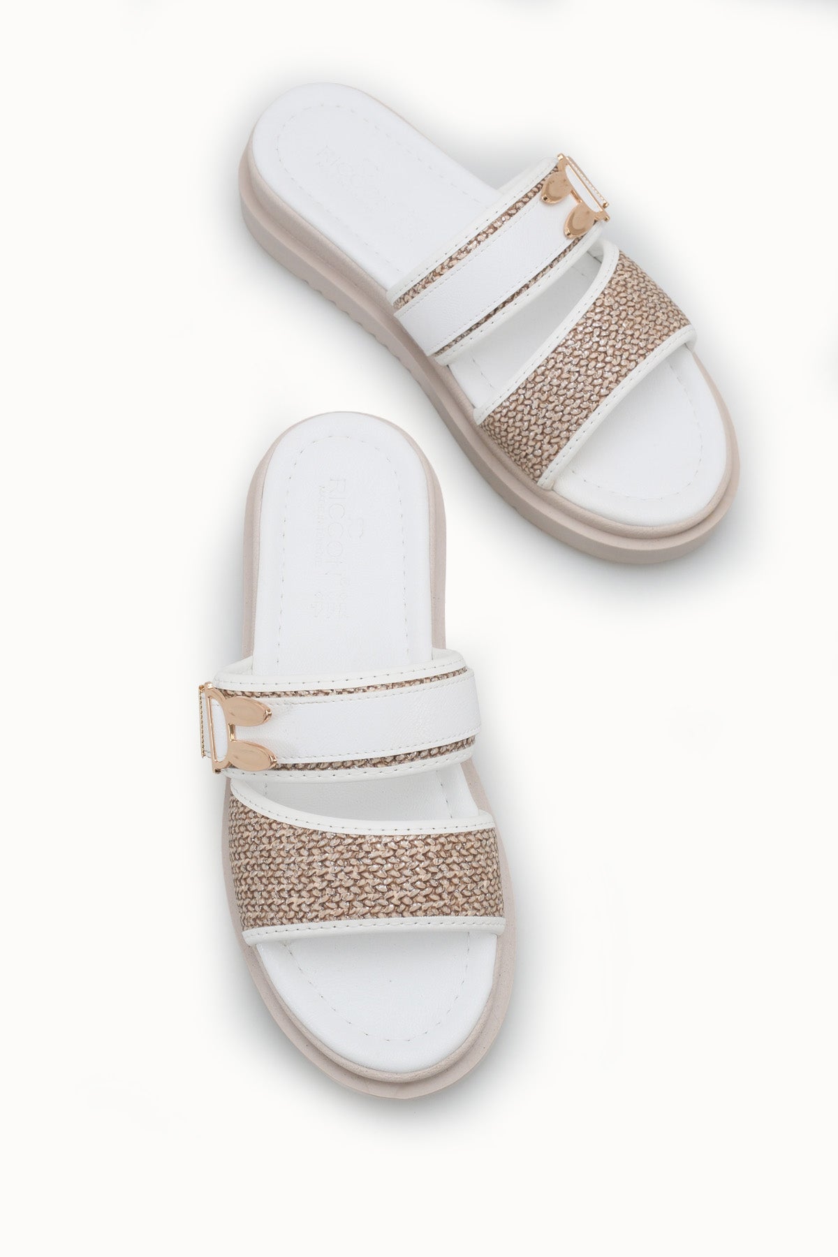 Riccon Kadın Terlik 00120427 Beyaz