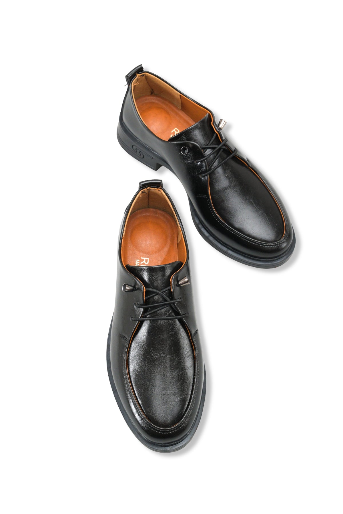 Riccon Kadın Loafer 0012345 Siyah Rustik