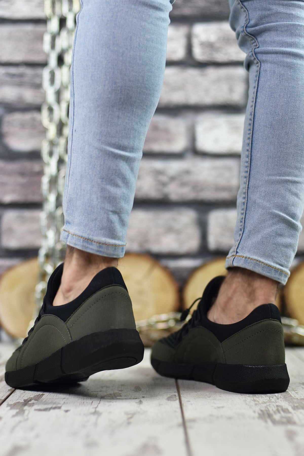 Riccon Erkek Sneaker 00122015 Haki
