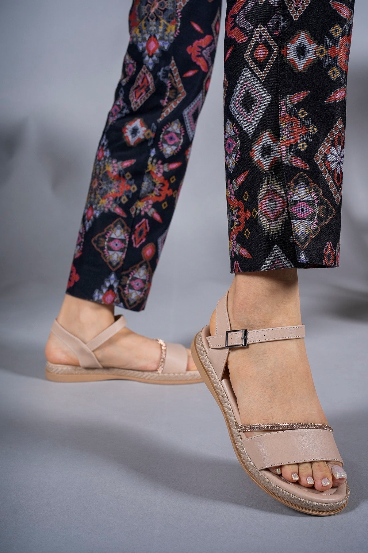 Riccon Kadın Sandalet Taşlı 0012056