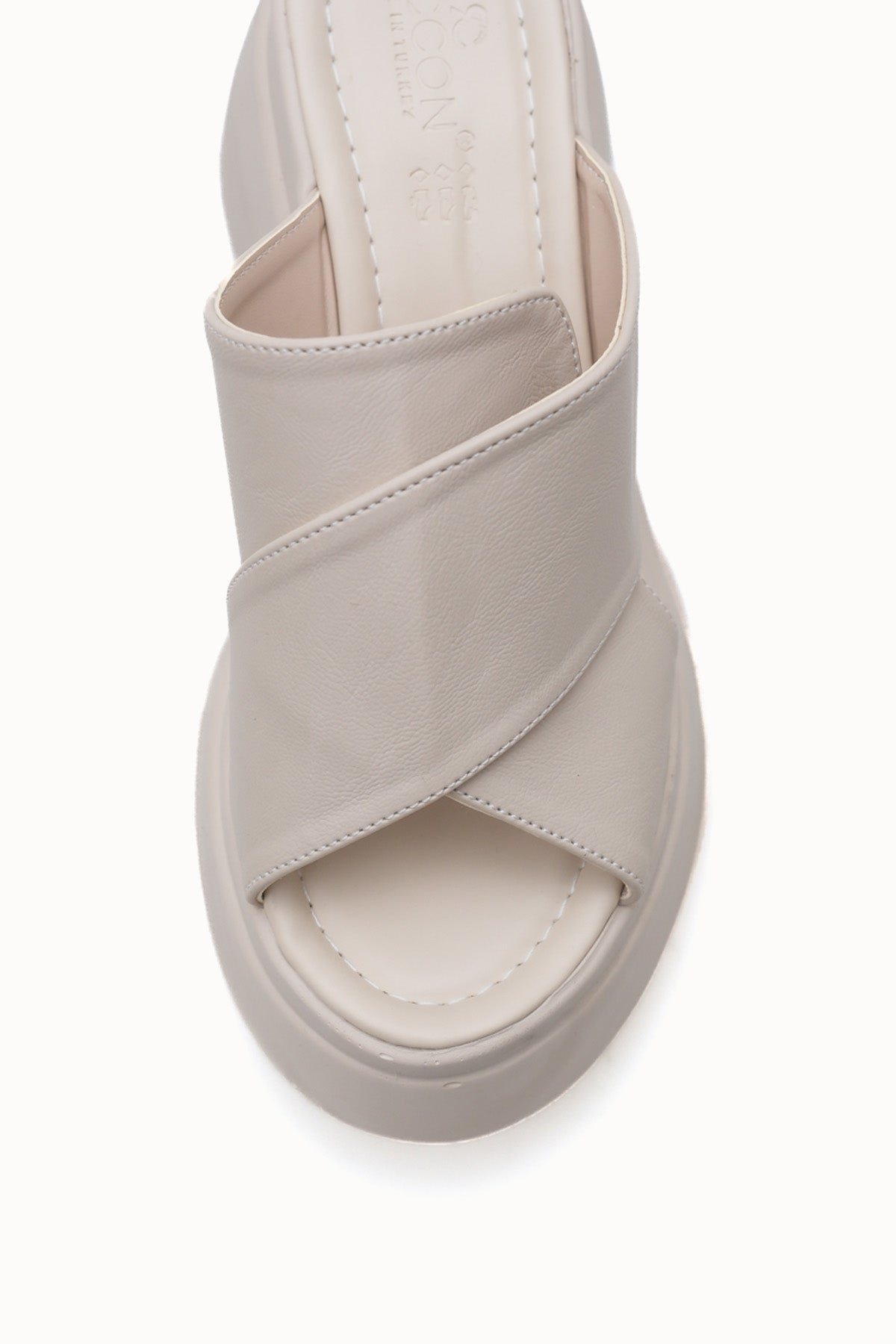 Riccon Kadın Terlik 0012914 Bej