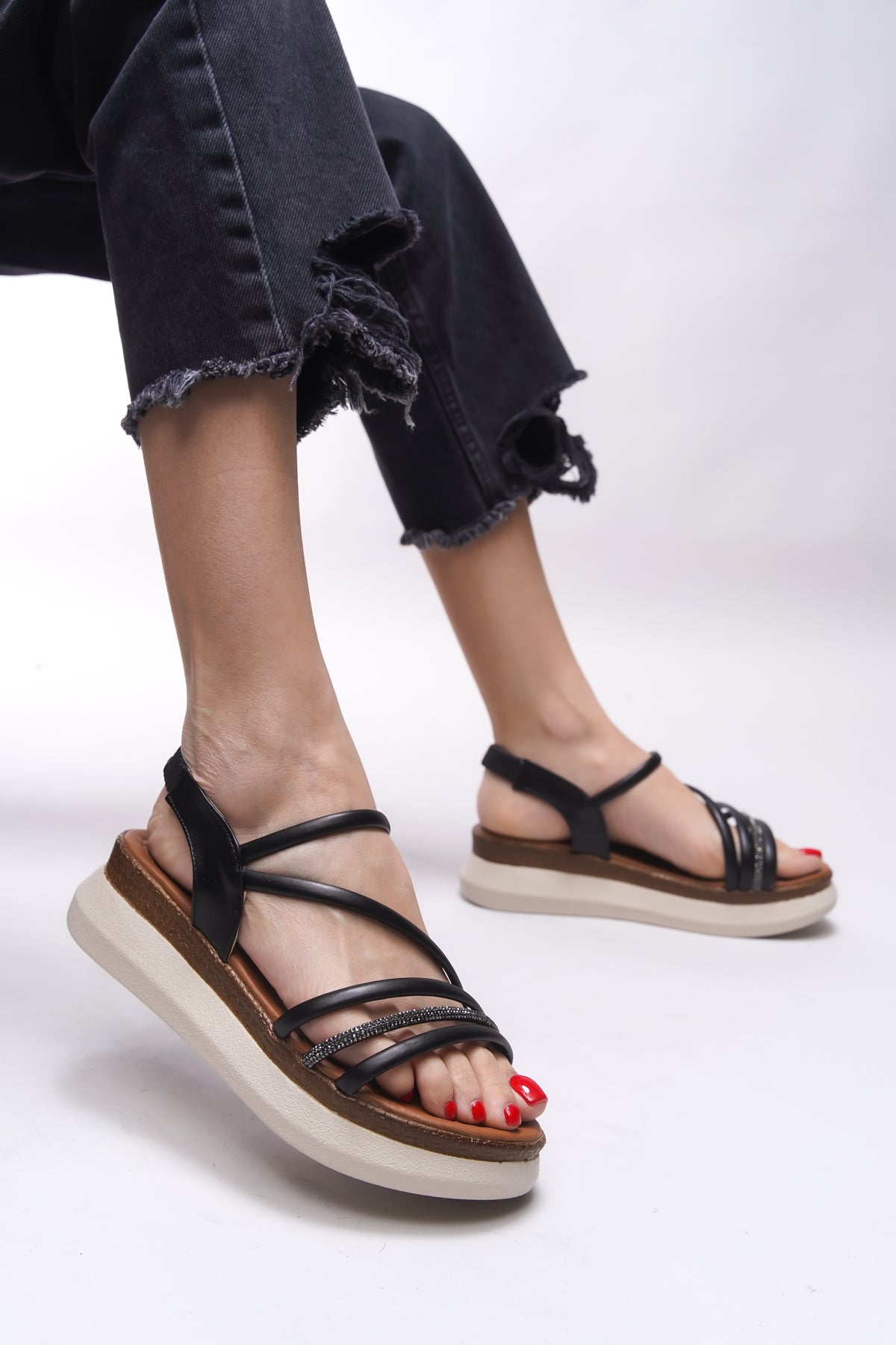 Riccon Adelrithe Kadın Sandalet 0012604