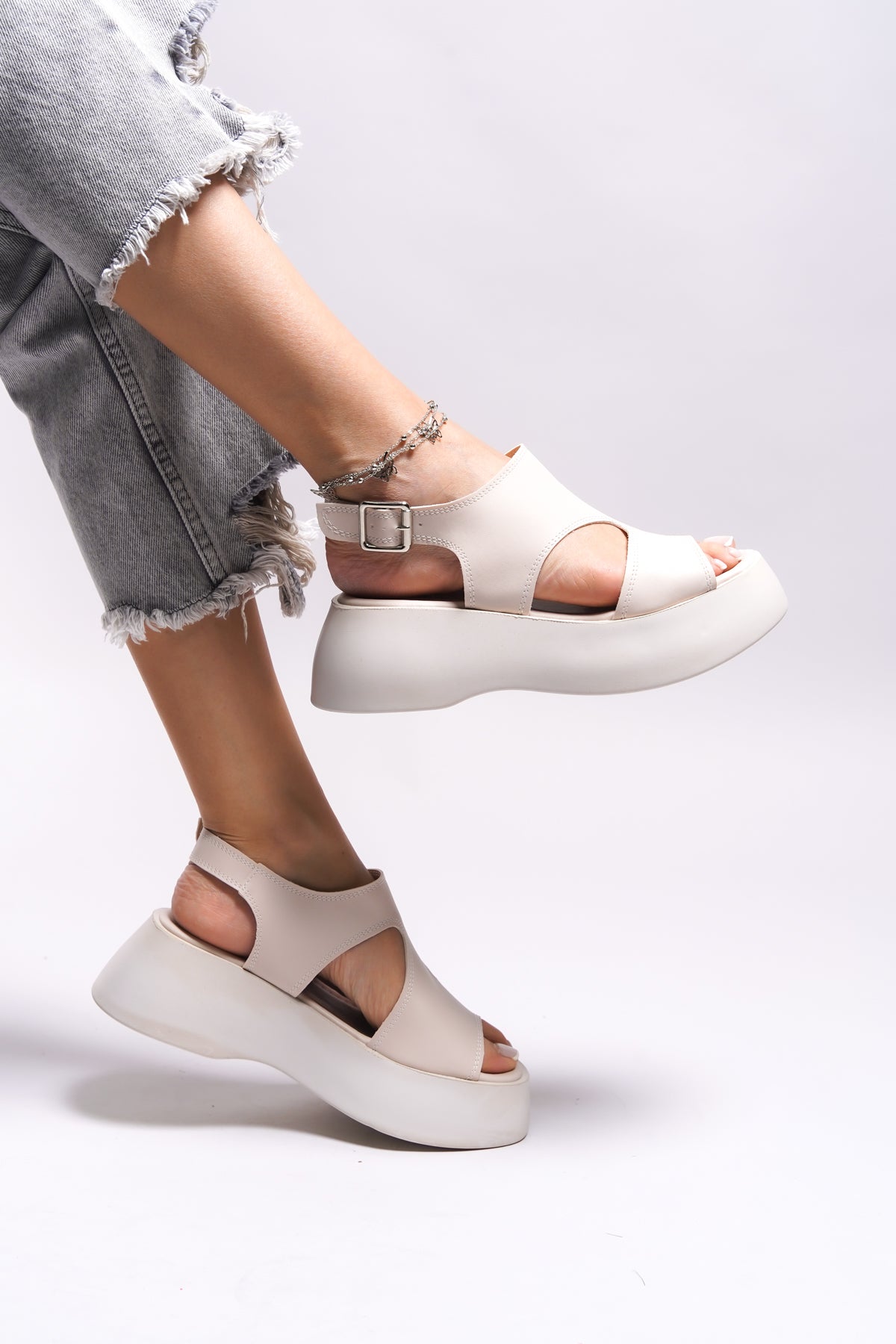 Riccon Syelhona Kadın Sandalet 0012802