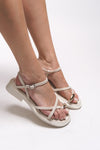 Riccon Elisliania Parmak Arası Kadın Sandalet 001201