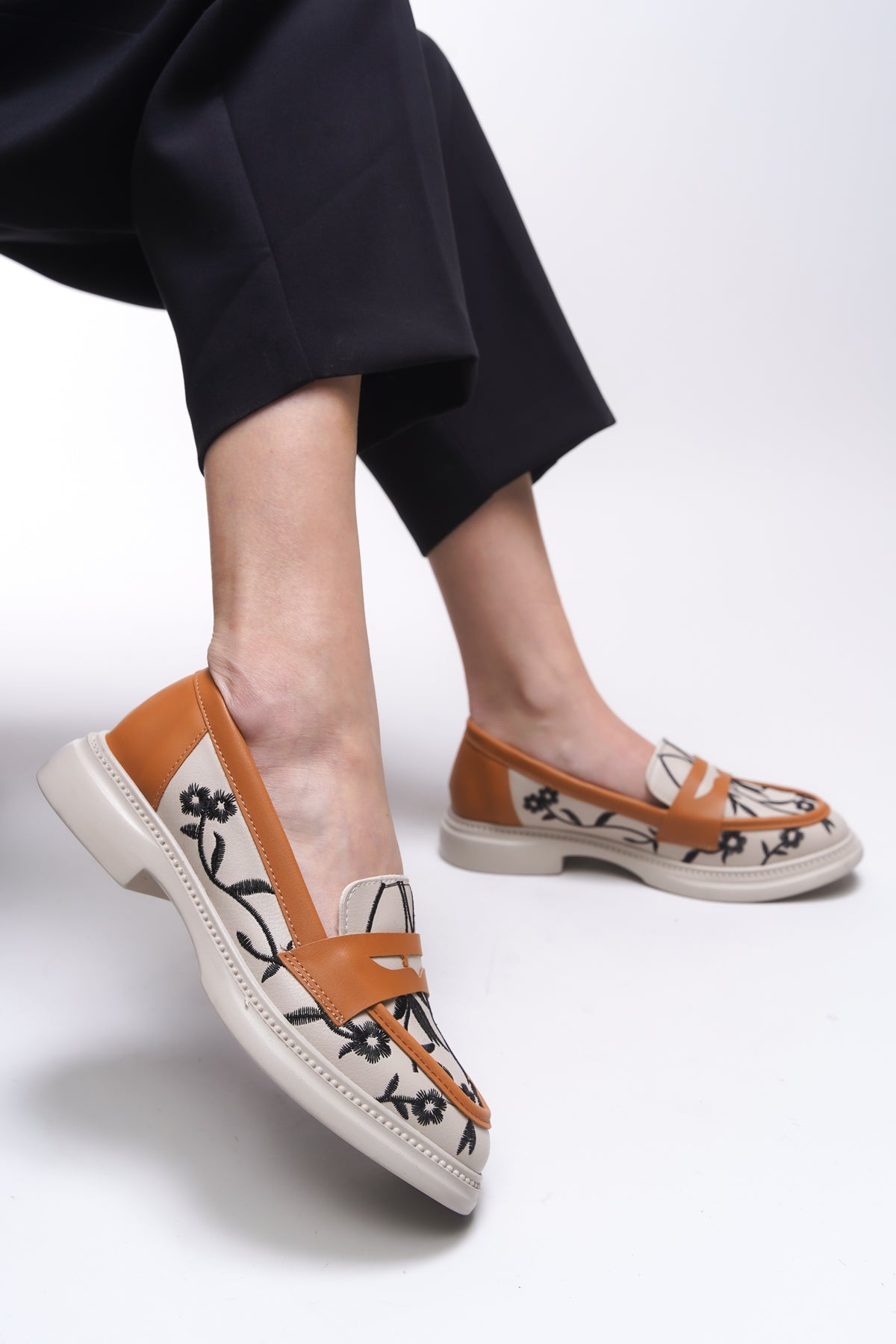 Riccon Safthaela Kadın Loafer 0012452