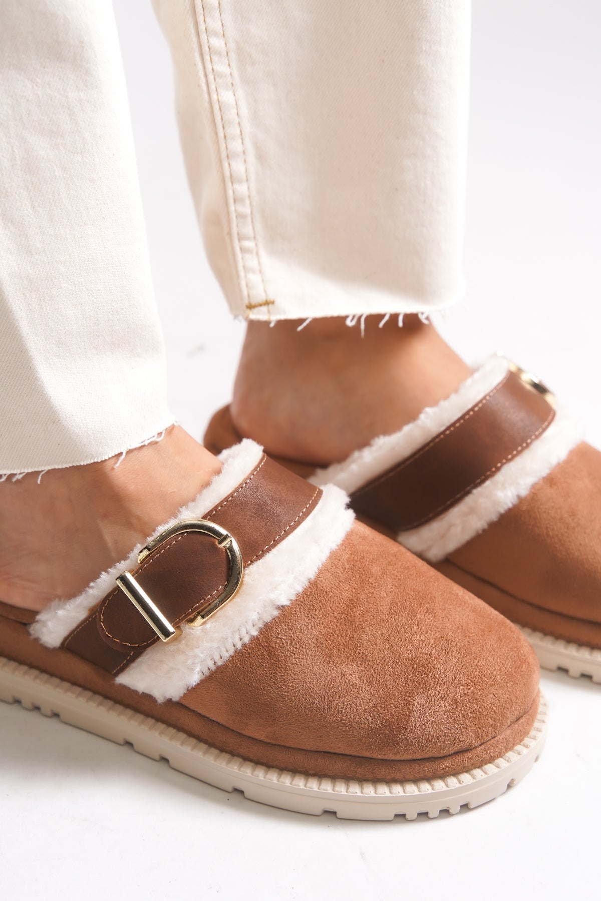 Riccon Lizyaries Kadın İçi Kürklü Terlik 0012688