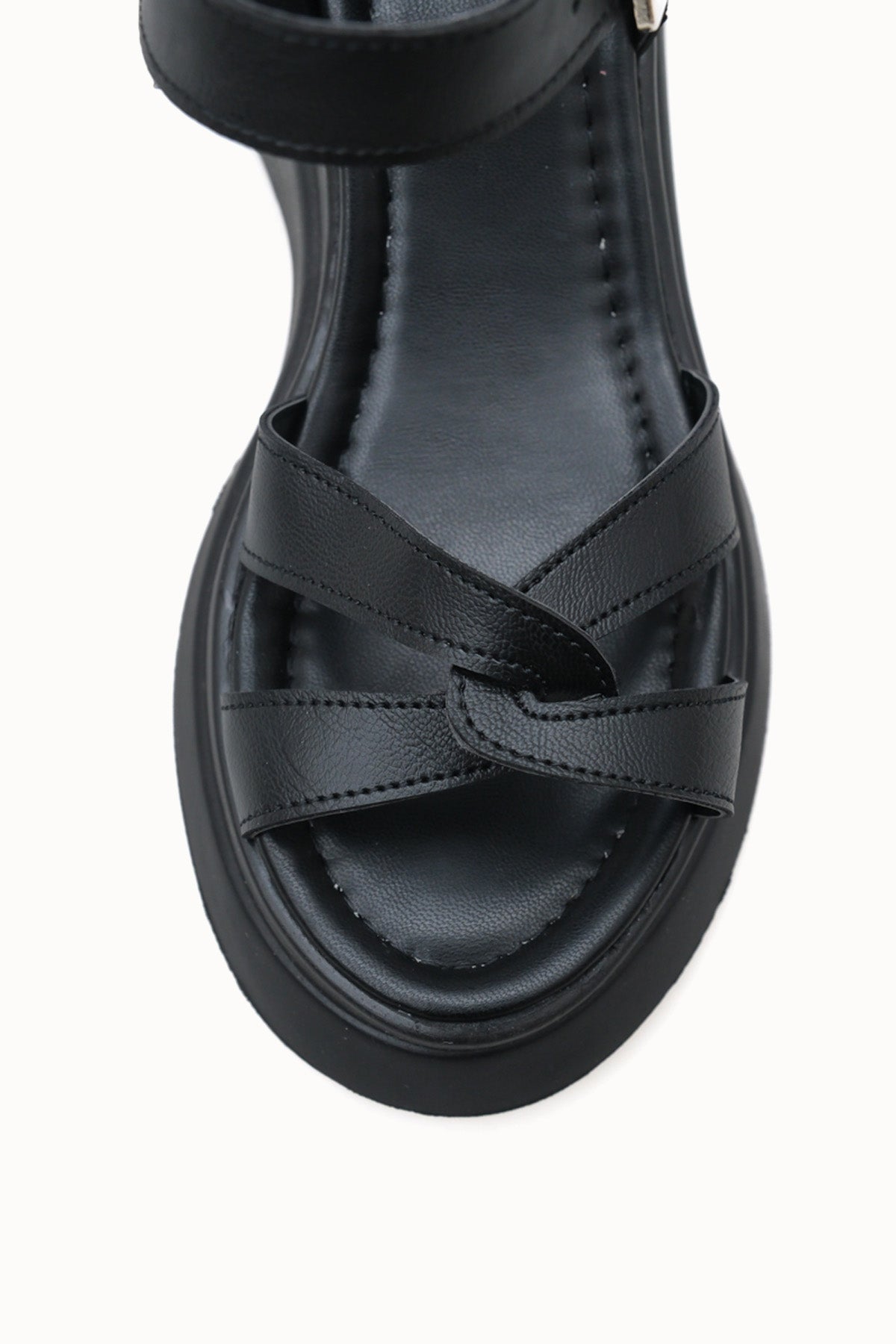 Riccon Kadın Sandalet 0012919 Siyah