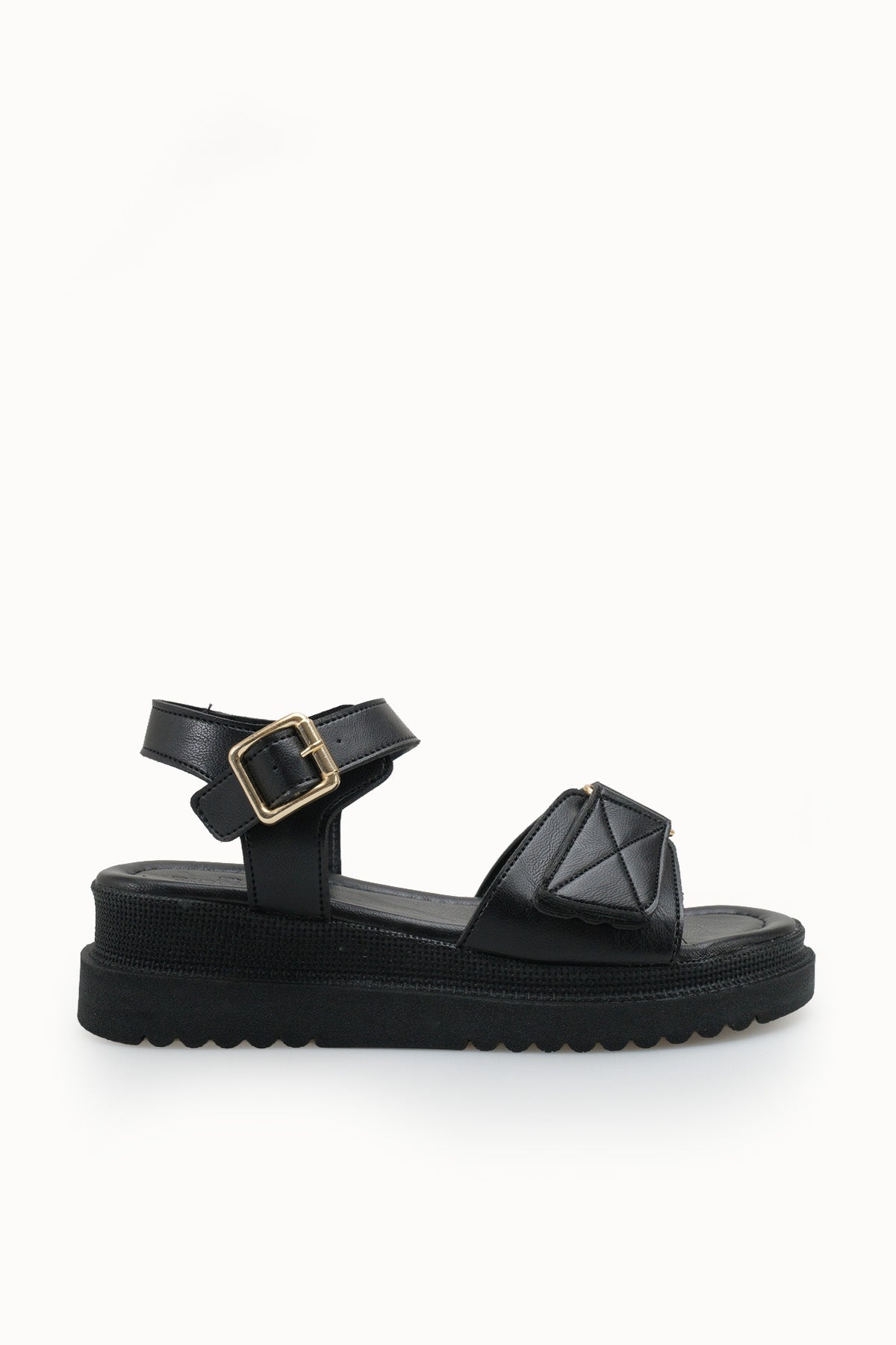 Riccon Kadın Sandalet 0012804 Siyah