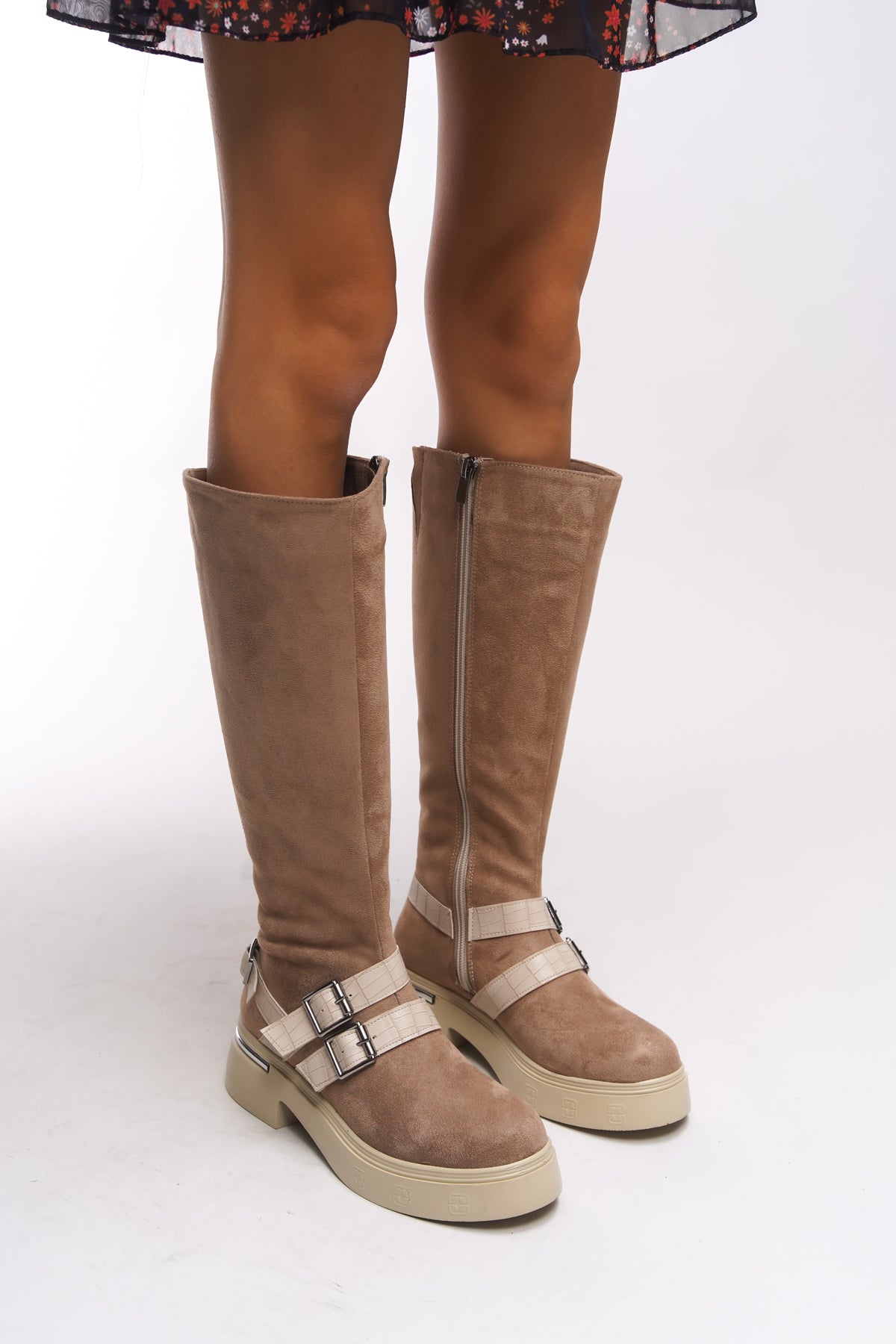 Riccon Kerrurth Kadın Toka Detaylı Çizme 00123310