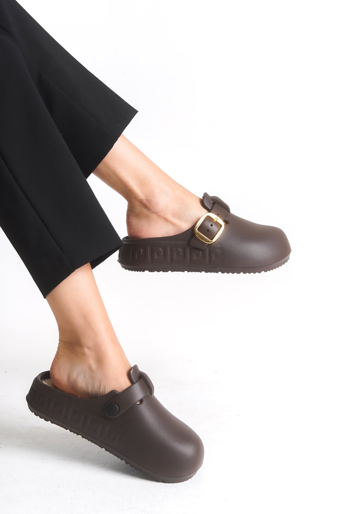 Riccon İçi Kürklü Kadın Terlik 001233