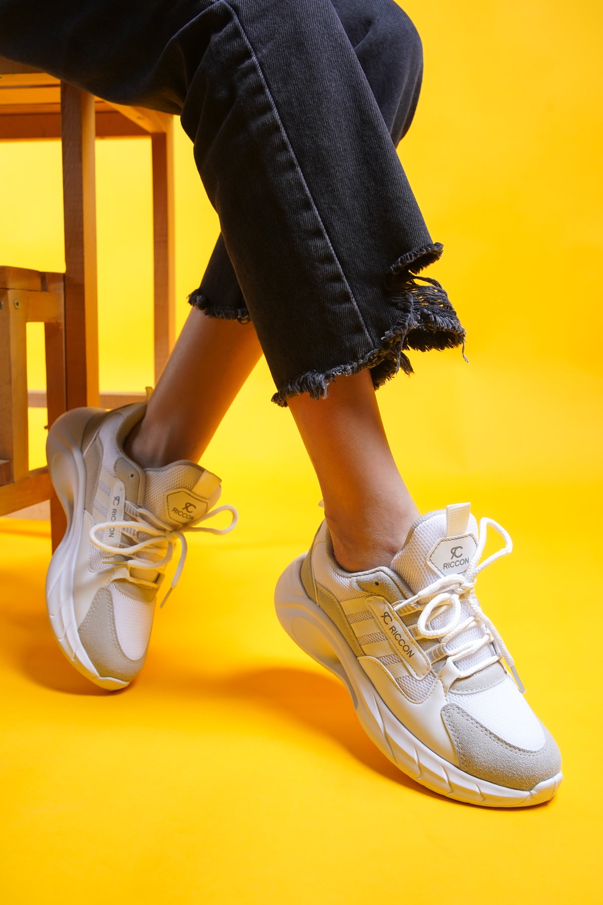 Riccon Torrine Unisex Sneaker 001293 Beyaz