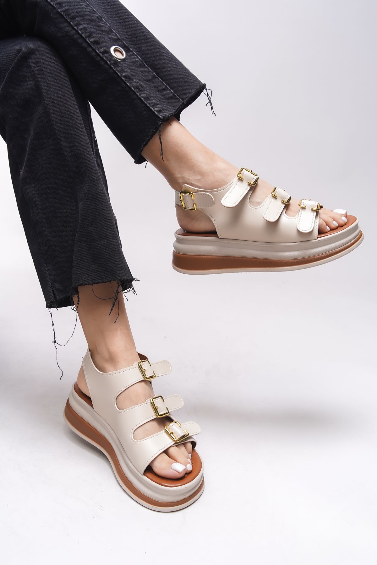 Riccon Lesraele Kadın Sandalet 0012320