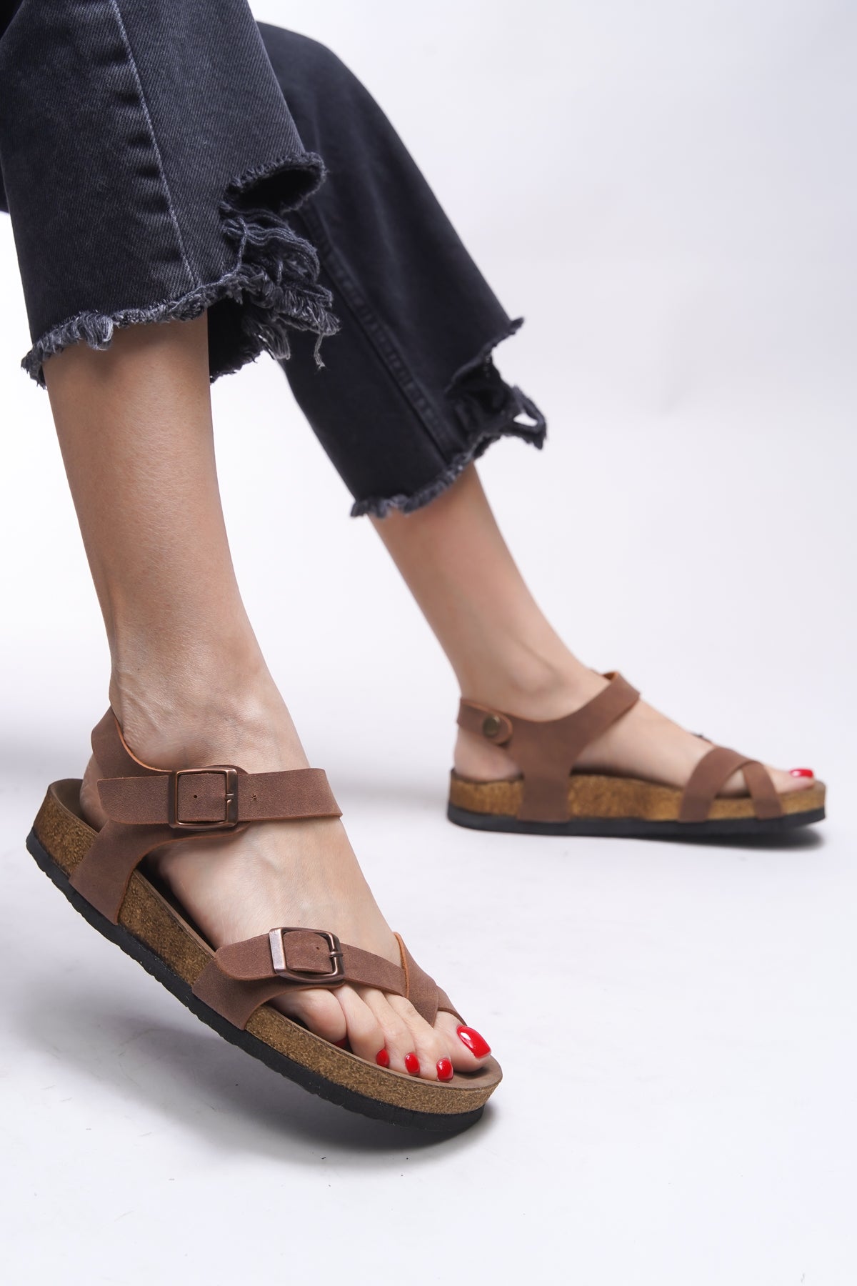 Riccon Clarmythe Kadın Parmak Arası Sandalet 0012503