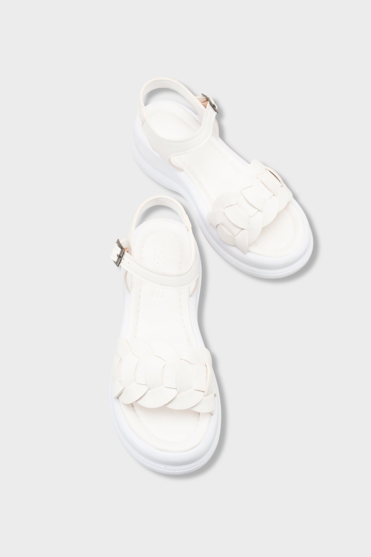 Riccon Kadın Sandalet 00121070 Beyaz