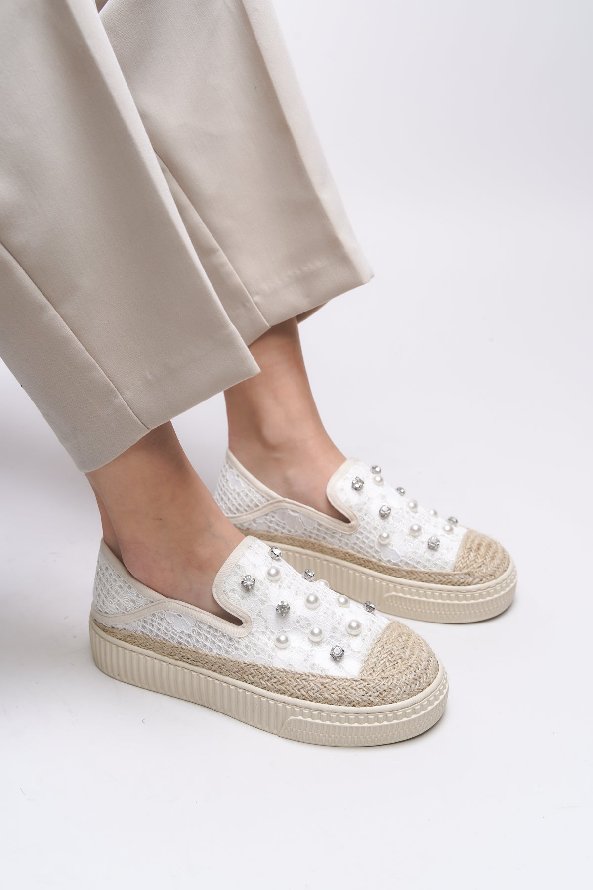 Riccon Elysnarra Kadın Sneaker 0012009016 Beyaz